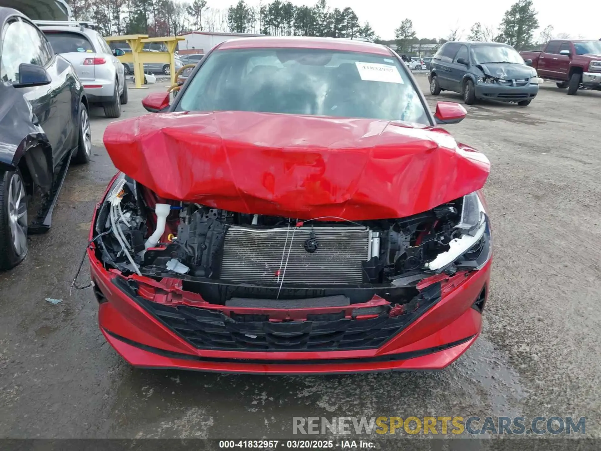 12 Photograph of a damaged car 5NPLM4AG9PH118971 HYUNDAI ELANTRA 2023