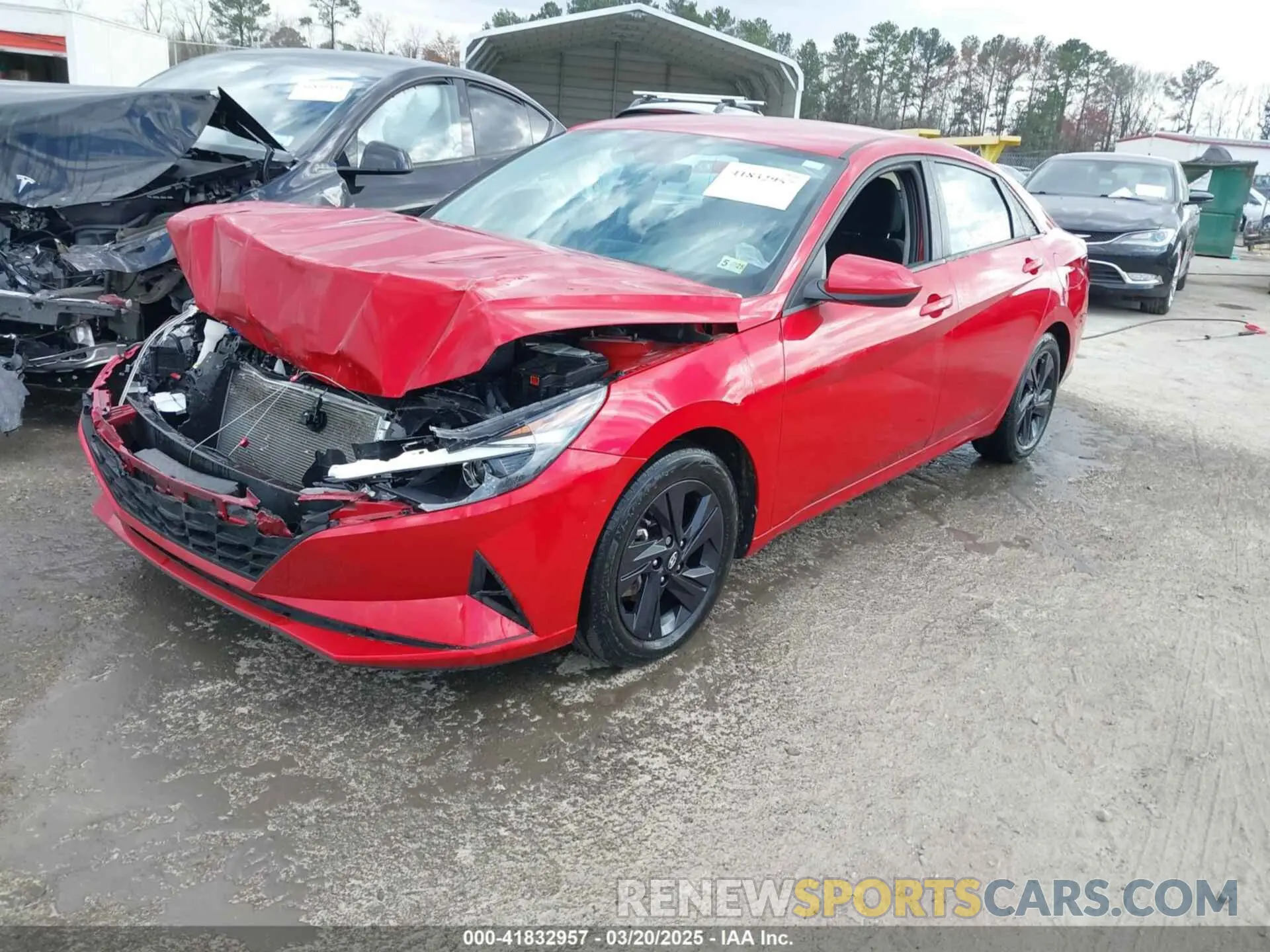2 Photograph of a damaged car 5NPLM4AG9PH118971 HYUNDAI ELANTRA 2023