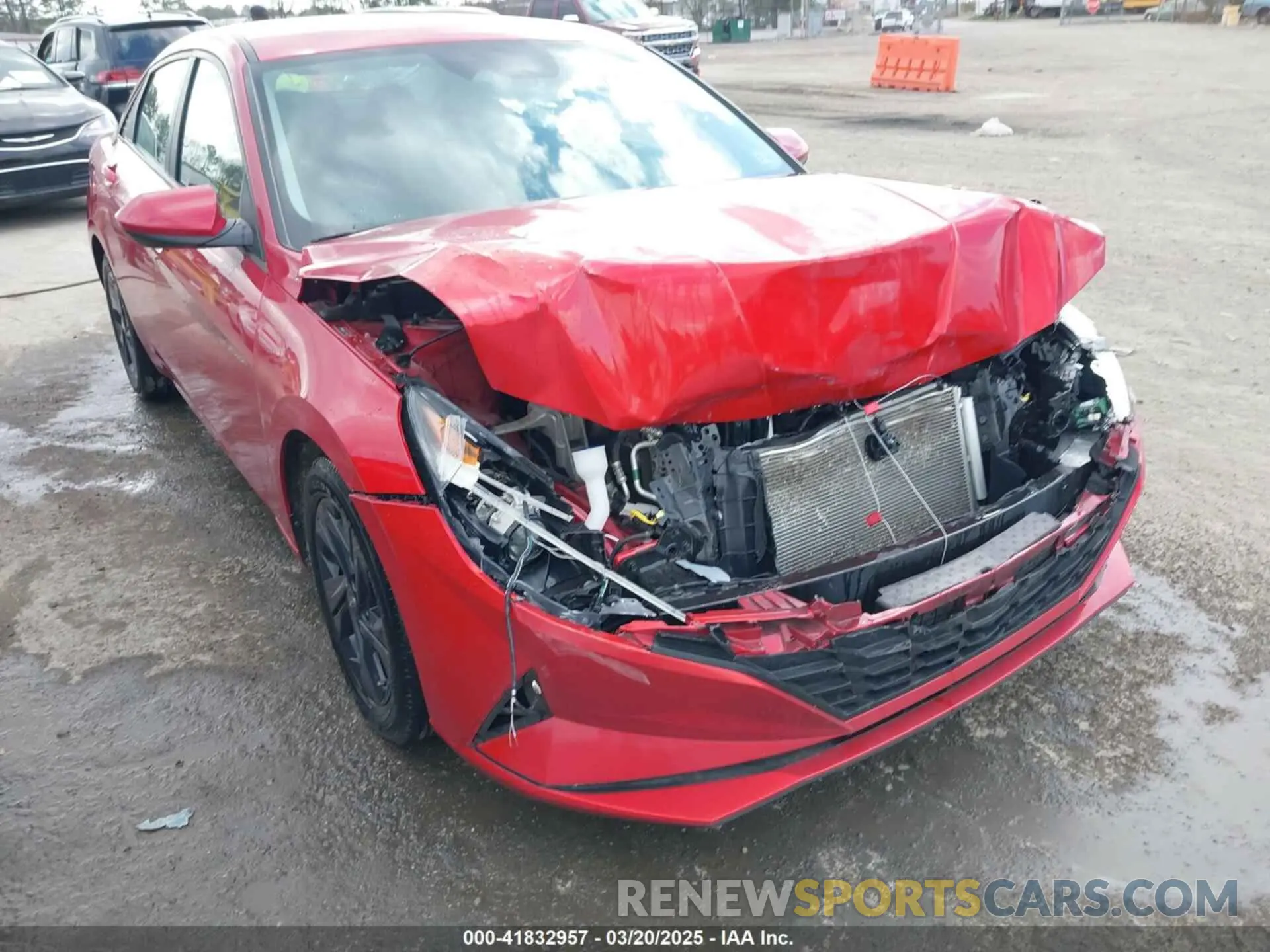 6 Photograph of a damaged car 5NPLM4AG9PH118971 HYUNDAI ELANTRA 2023
