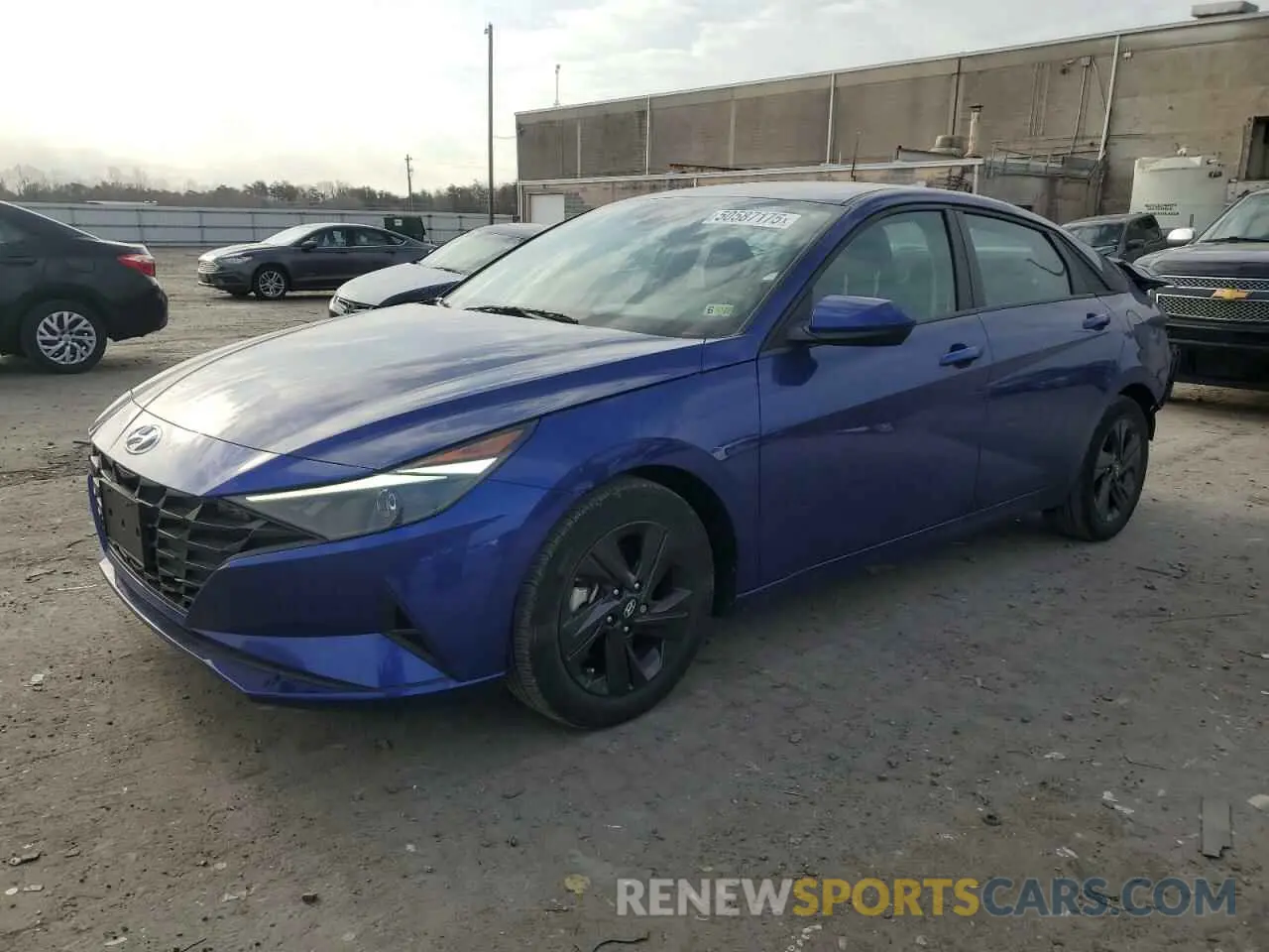 1 Photograph of a damaged car 5NPLM4AGXPH089349 HYUNDAI ELANTRA 2023
