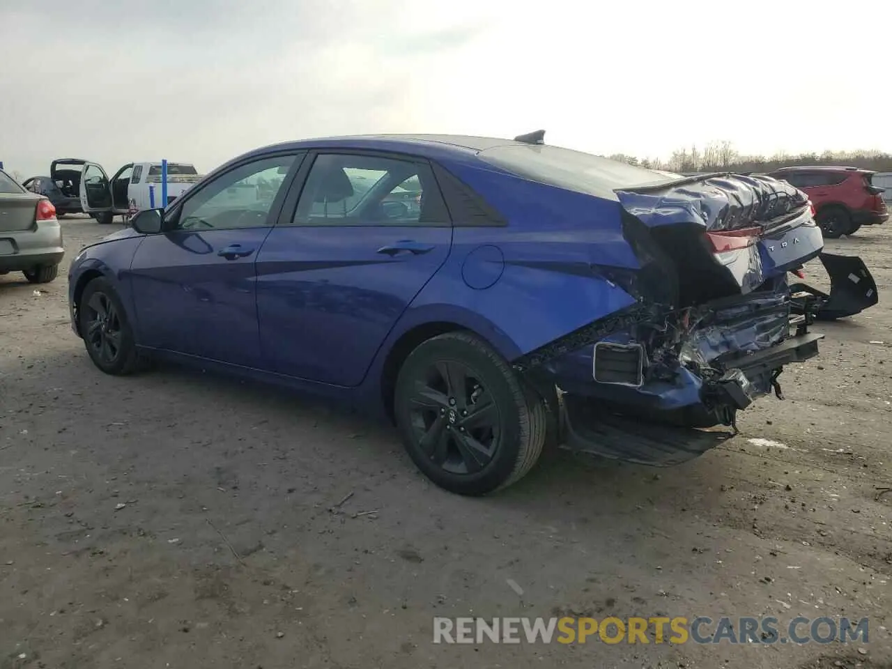 2 Photograph of a damaged car 5NPLM4AGXPH089349 HYUNDAI ELANTRA 2023