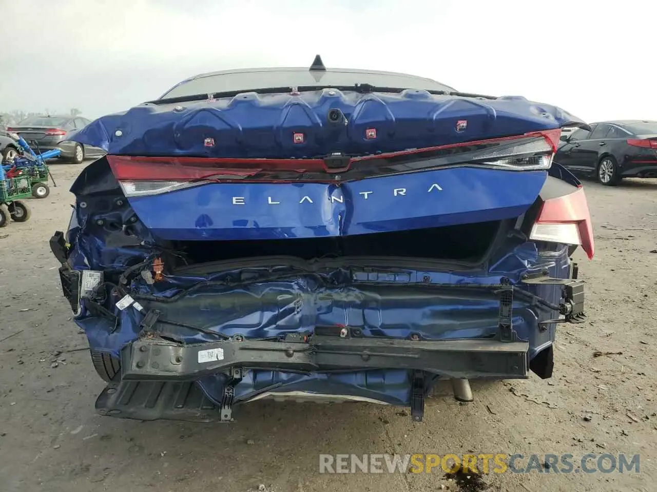6 Photograph of a damaged car 5NPLM4AGXPH089349 HYUNDAI ELANTRA 2023