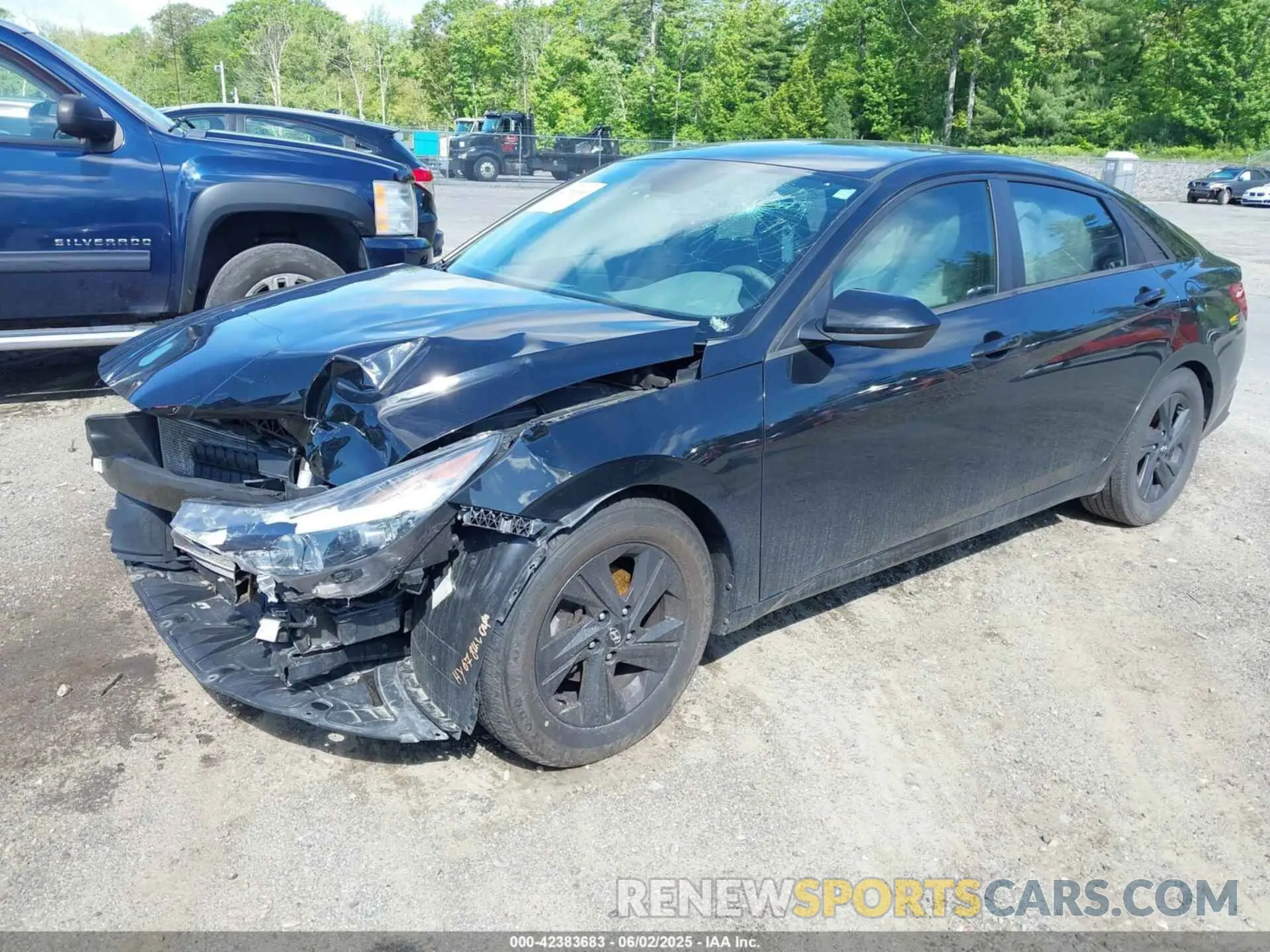 2 Photograph of a damaged car 5NPLM4AGXPH094678 HYUNDAI ELANTRA 2023