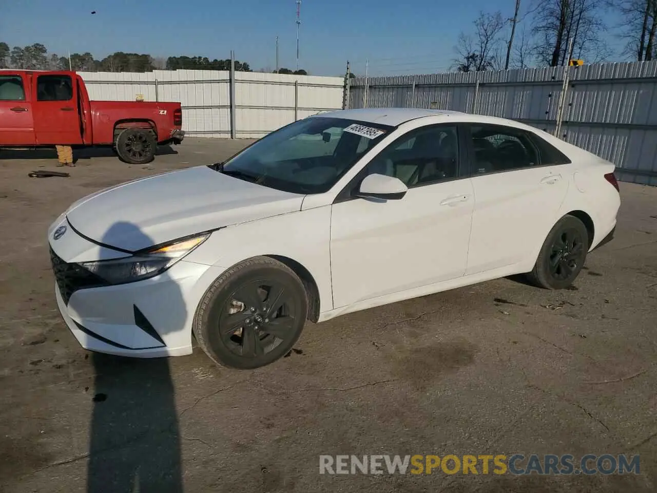 1 Photograph of a damaged car 5NPLM4AGXPH095443 HYUNDAI ELANTRA 2023