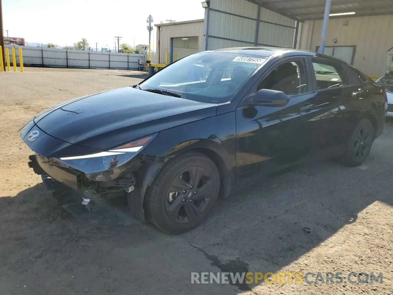 1 Photograph of a damaged car 5NPLM4AGXPH114864 HYUNDAI ELANTRA 2023