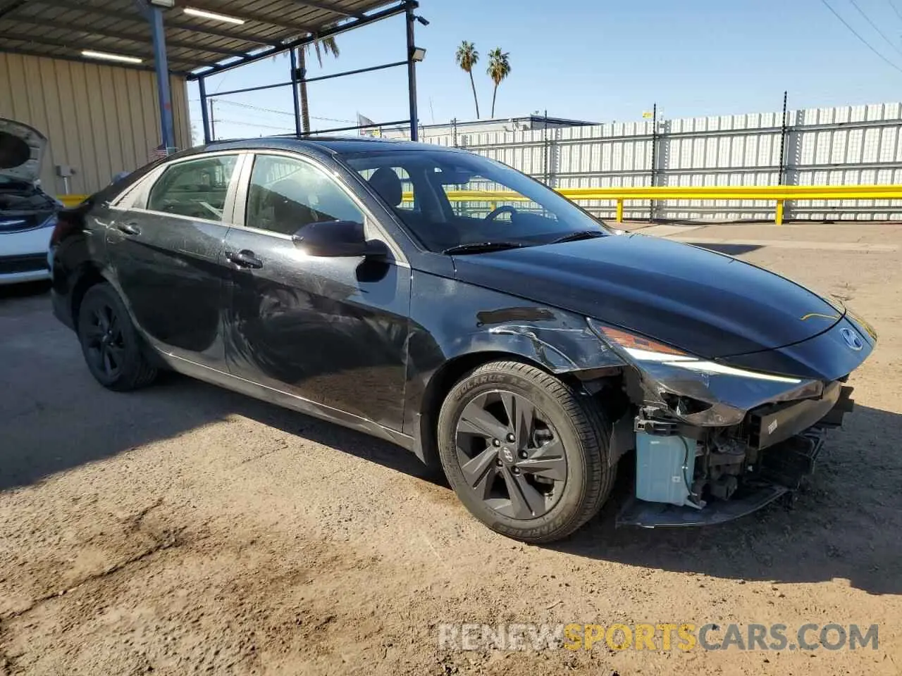 4 Photograph of a damaged car 5NPLM4AGXPH114864 HYUNDAI ELANTRA 2023