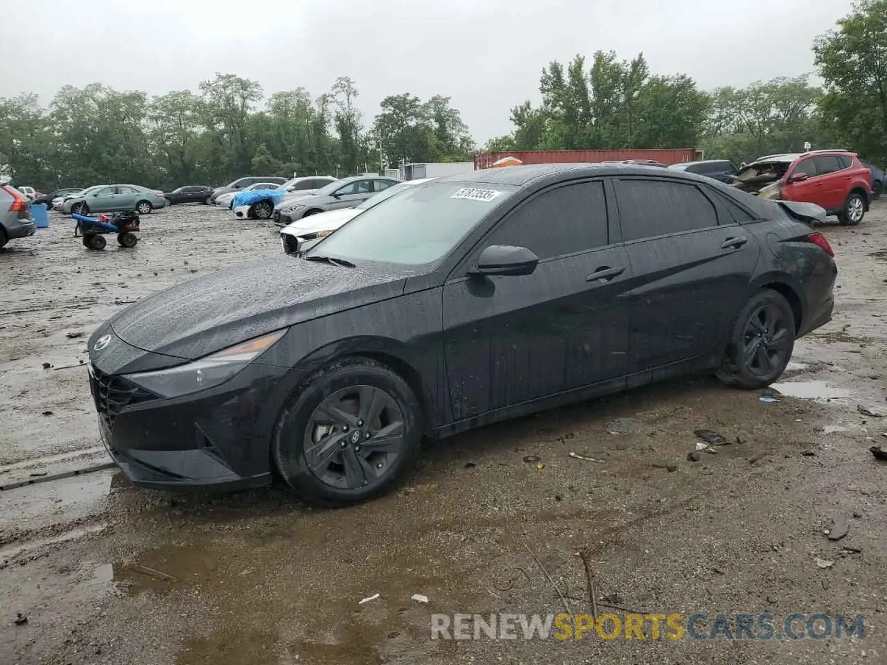 1 Photograph of a damaged car 5NPLM4AGXPH116095 HYUNDAI ELANTRA 2023