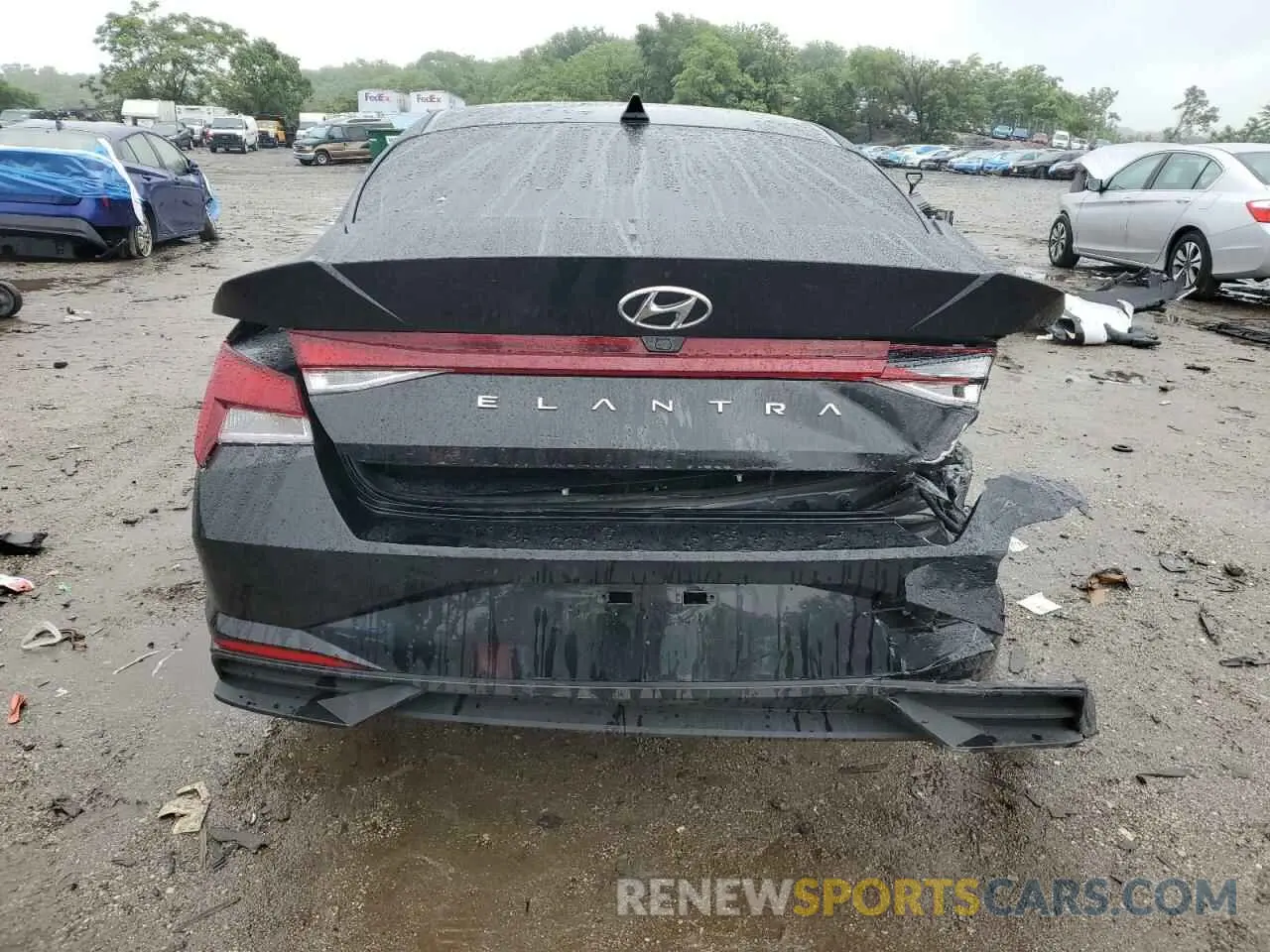 6 Photograph of a damaged car 5NPLM4AGXPH116095 HYUNDAI ELANTRA 2023