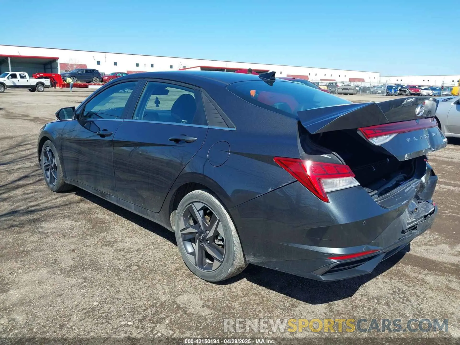 3 Photograph of a damaged car 5NPLP4AG1PH112069 HYUNDAI ELANTRA 2023