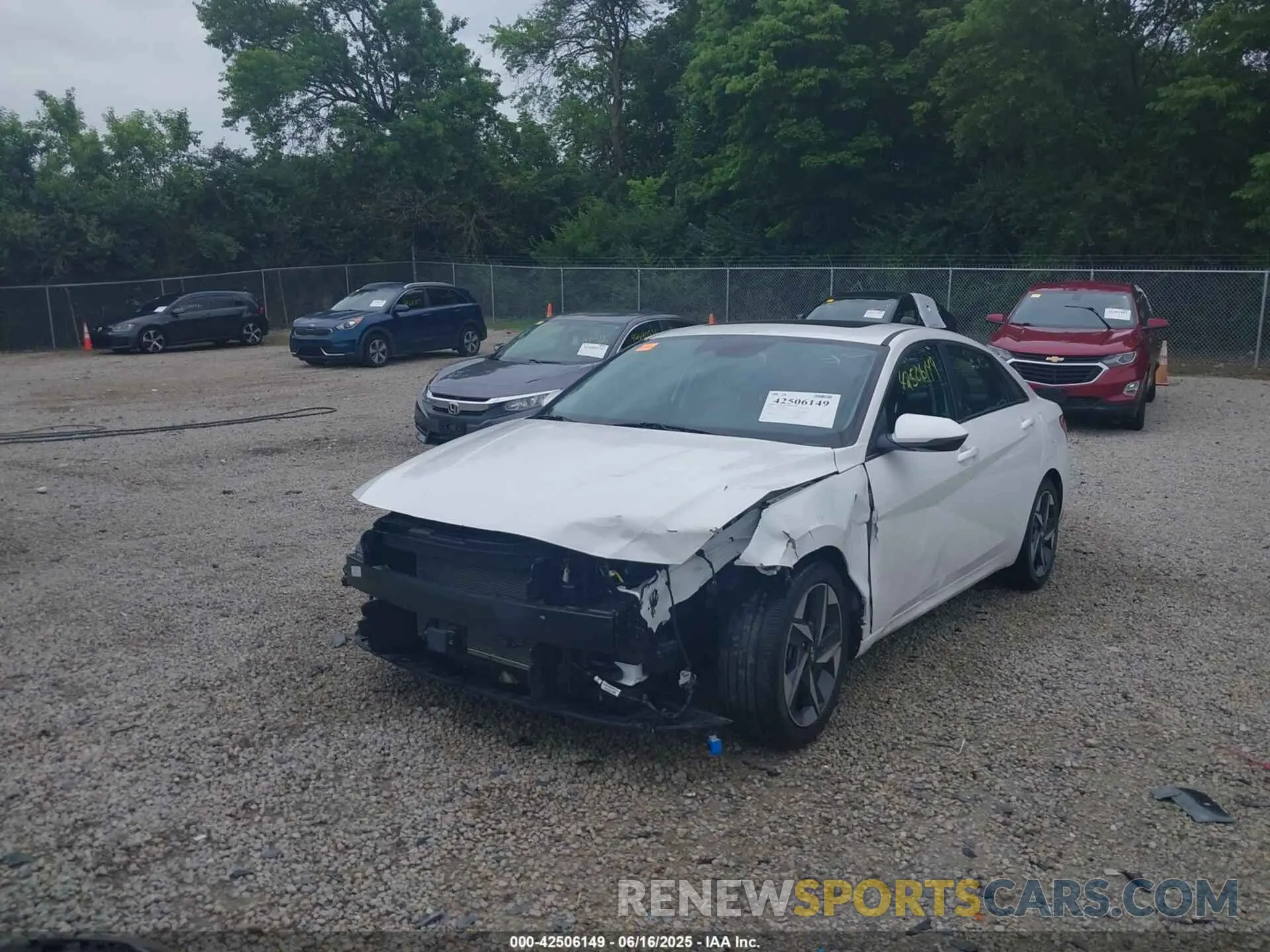 2 Photograph of a damaged car 5NPLP4AG2PH101369 HYUNDAI ELANTRA 2023