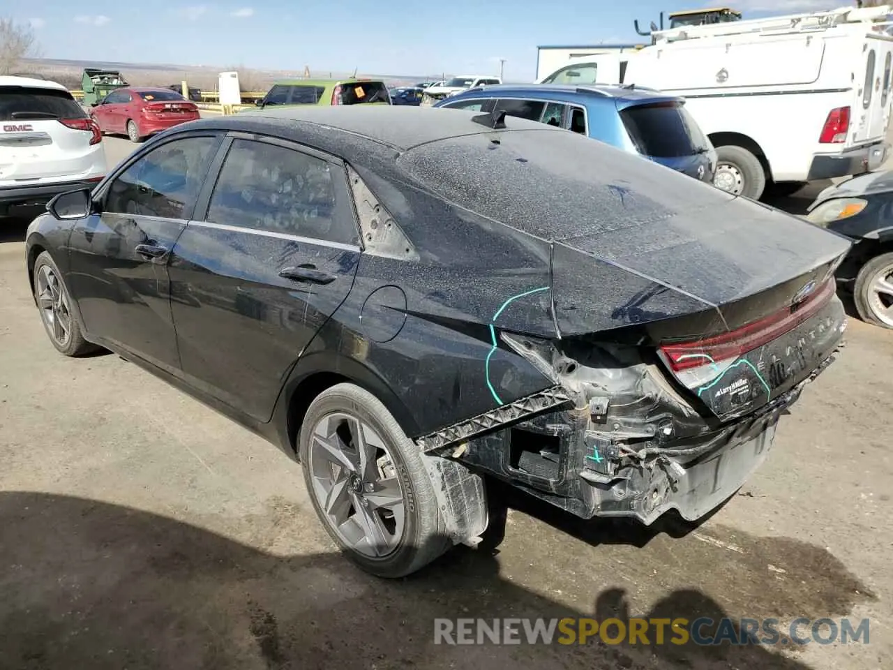 2 Photograph of a damaged car 5NPLP4AG2PH112159 HYUNDAI ELANTRA 2023