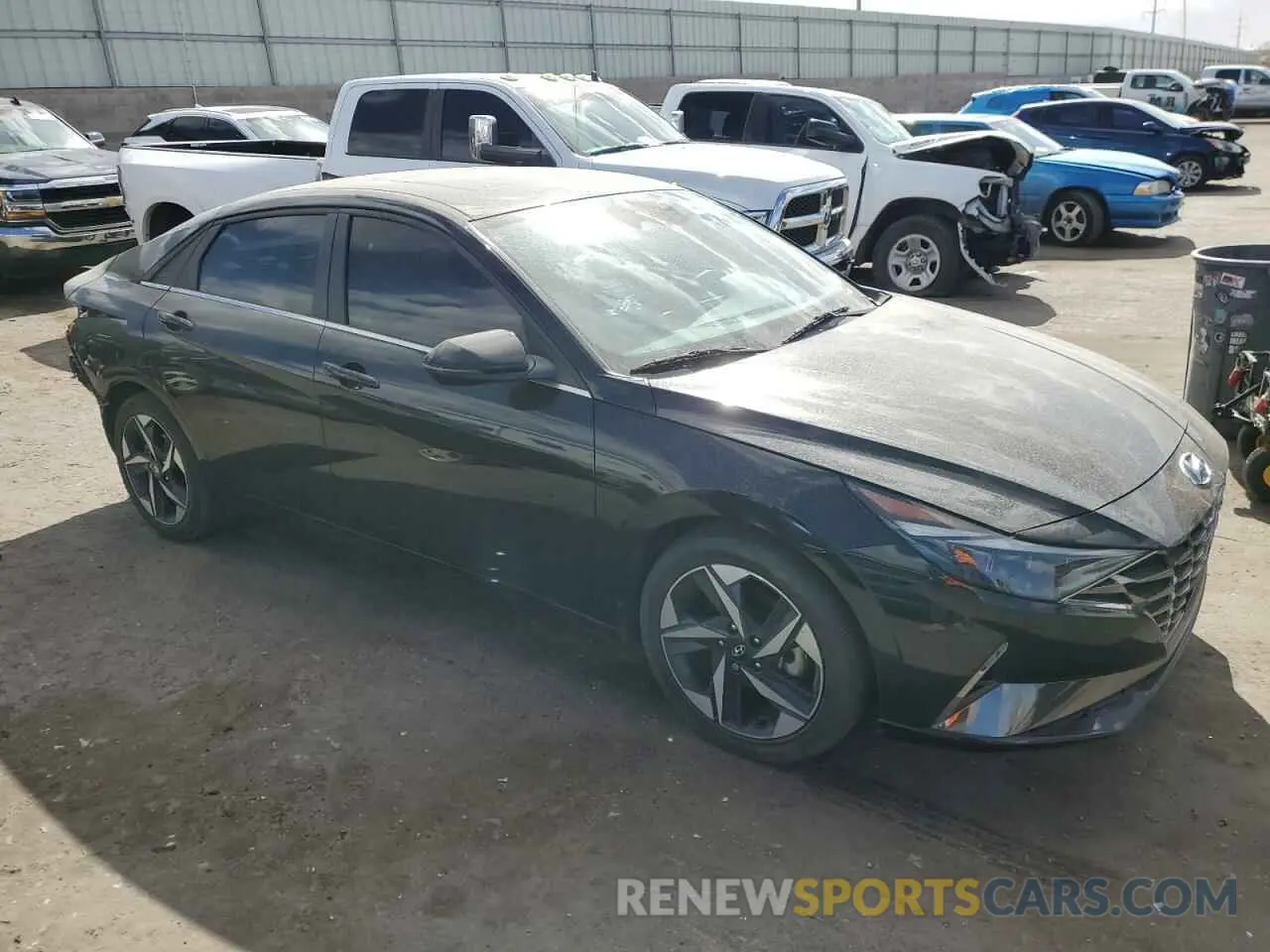 4 Photograph of a damaged car 5NPLP4AG2PH112159 HYUNDAI ELANTRA 2023