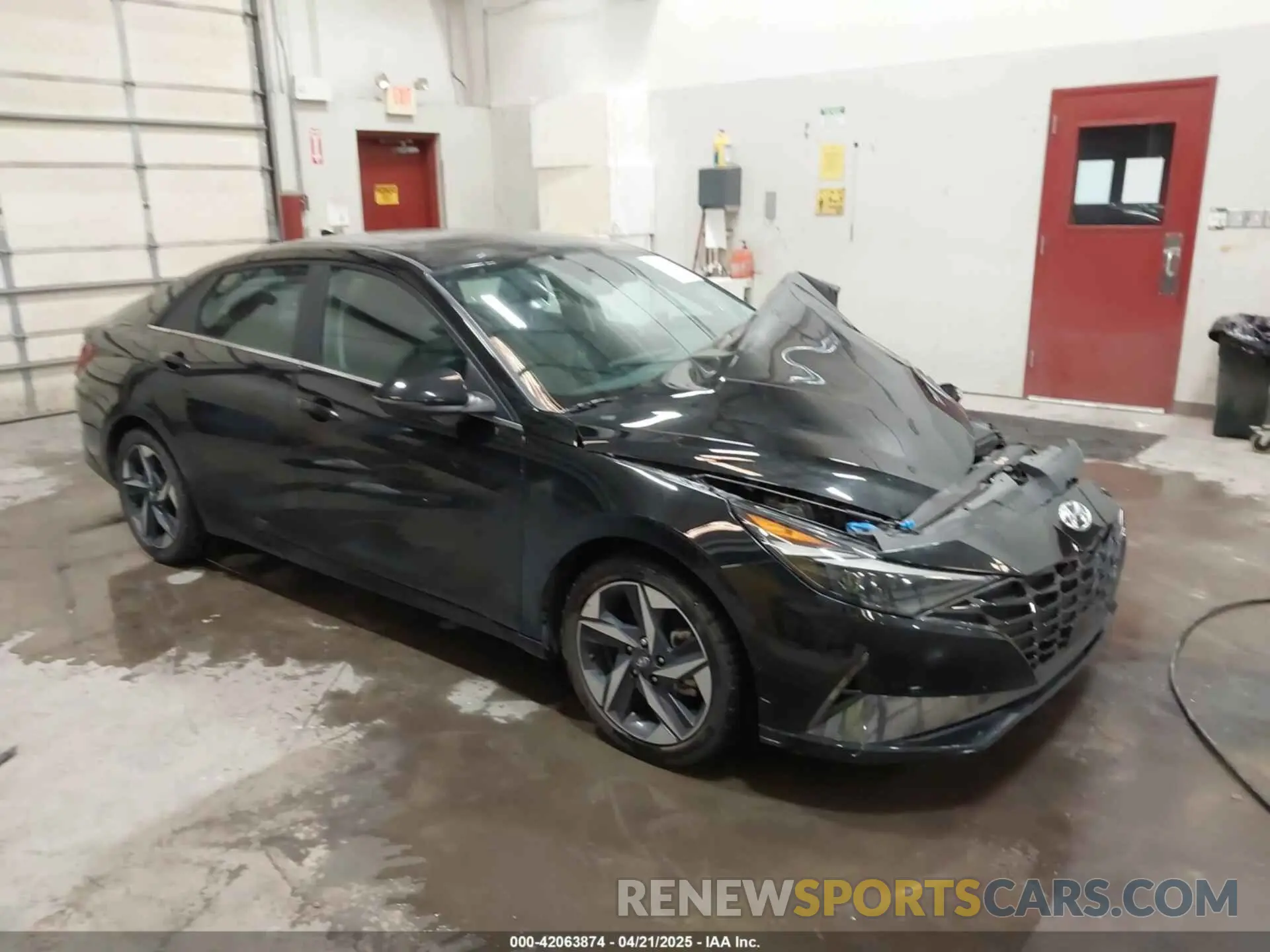 1 Photograph of a damaged car 5NPLP4AG3PH114597 HYUNDAI ELANTRA 2023