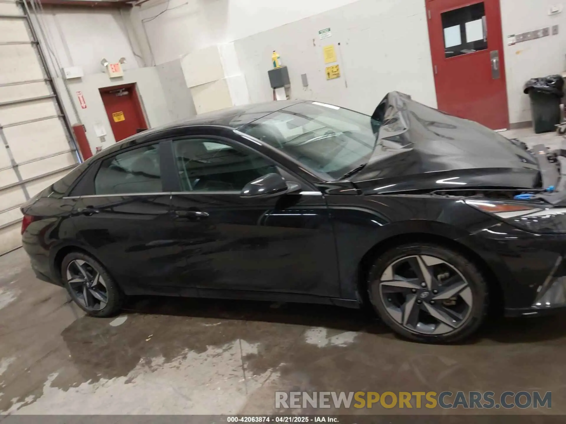 14 Photograph of a damaged car 5NPLP4AG3PH114597 HYUNDAI ELANTRA 2023