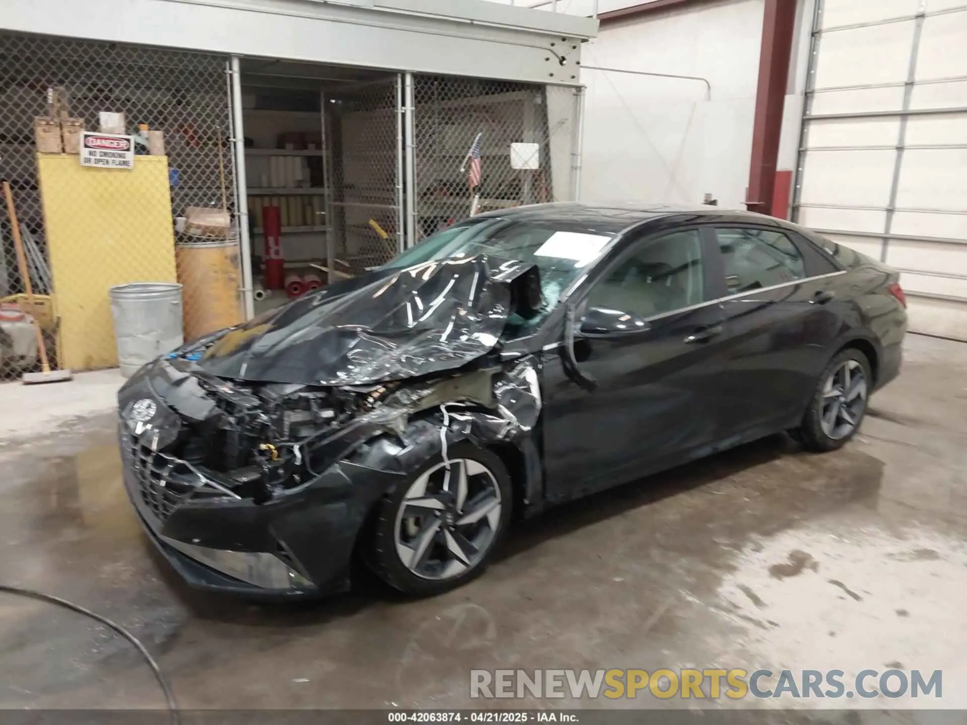2 Photograph of a damaged car 5NPLP4AG3PH114597 HYUNDAI ELANTRA 2023