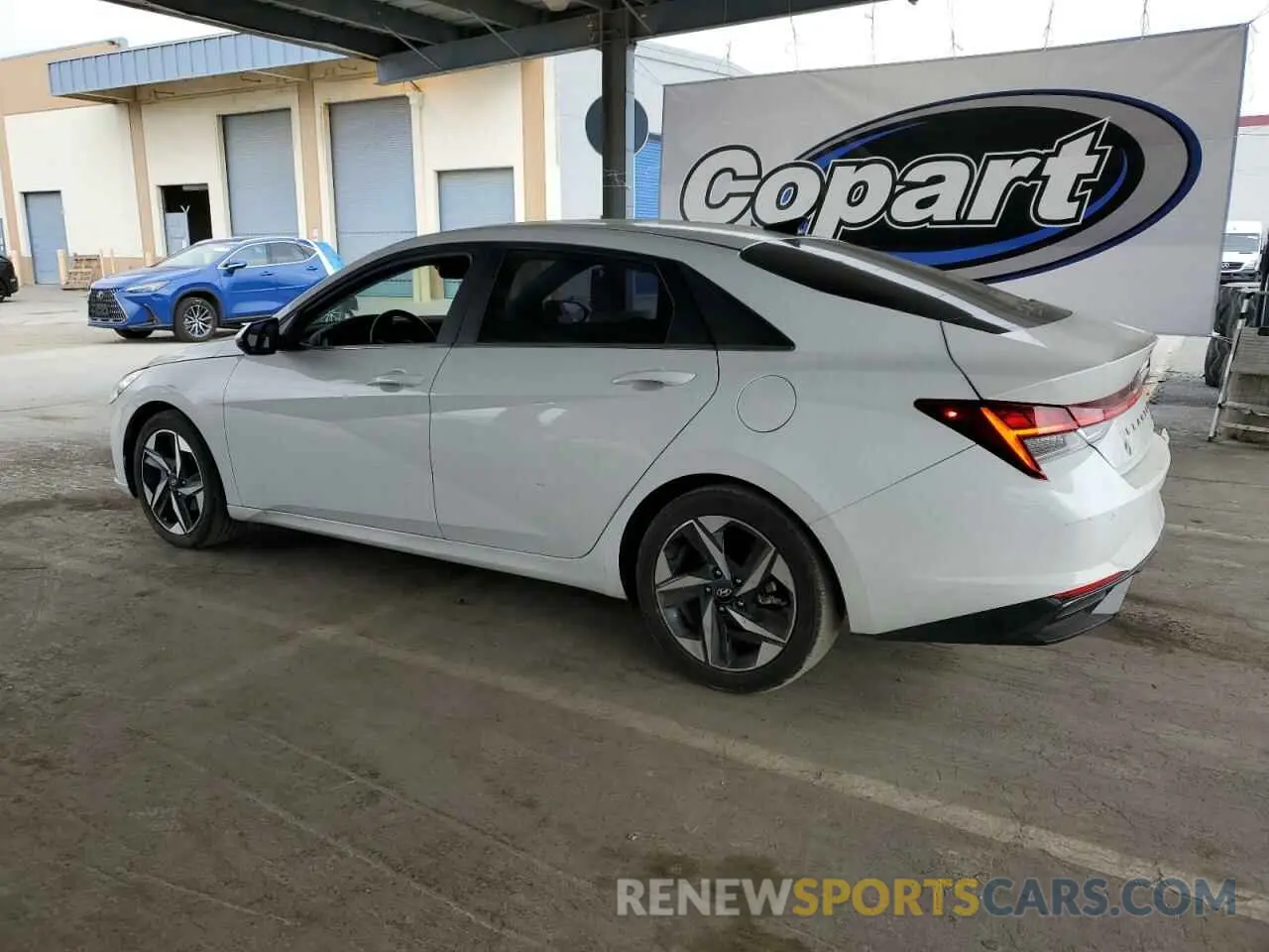2 Photograph of a damaged car 5NPLP4AG4PH112051 HYUNDAI ELANTRA 2023