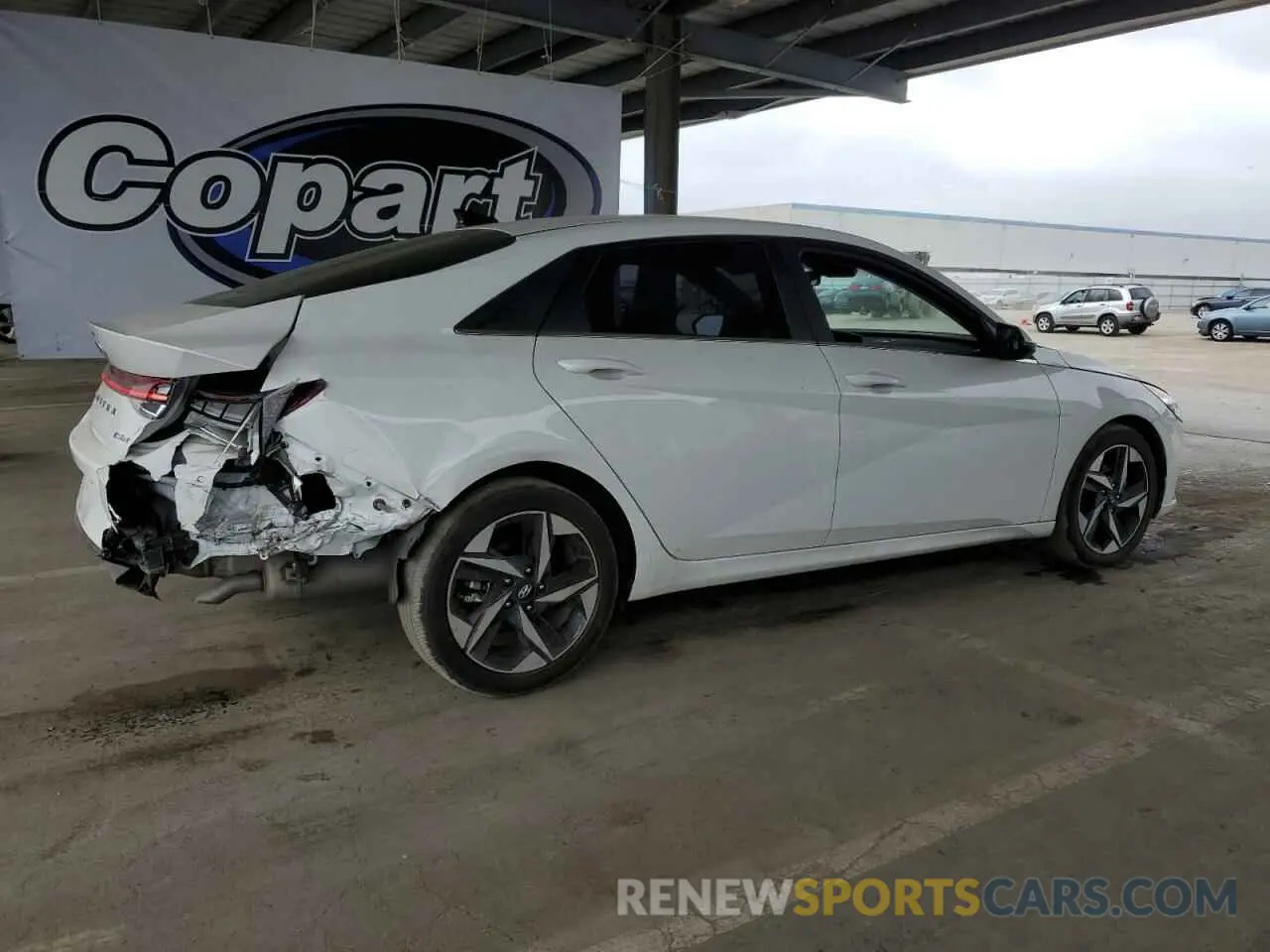 3 Photograph of a damaged car 5NPLP4AG4PH112051 HYUNDAI ELANTRA 2023