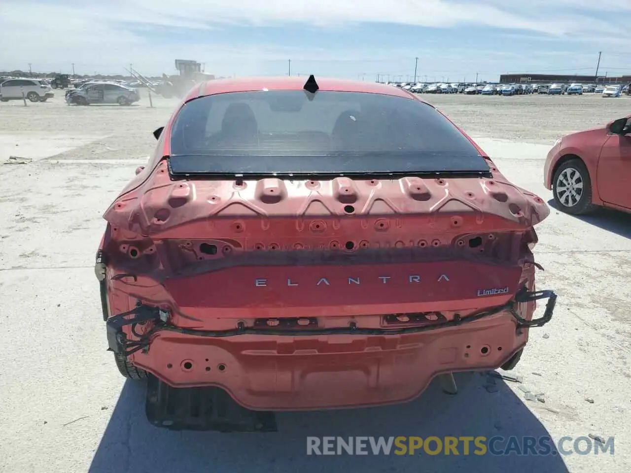 6 Photograph of a damaged car 5NPLP4AG6PH109054 HYUNDAI ELANTRA 2023