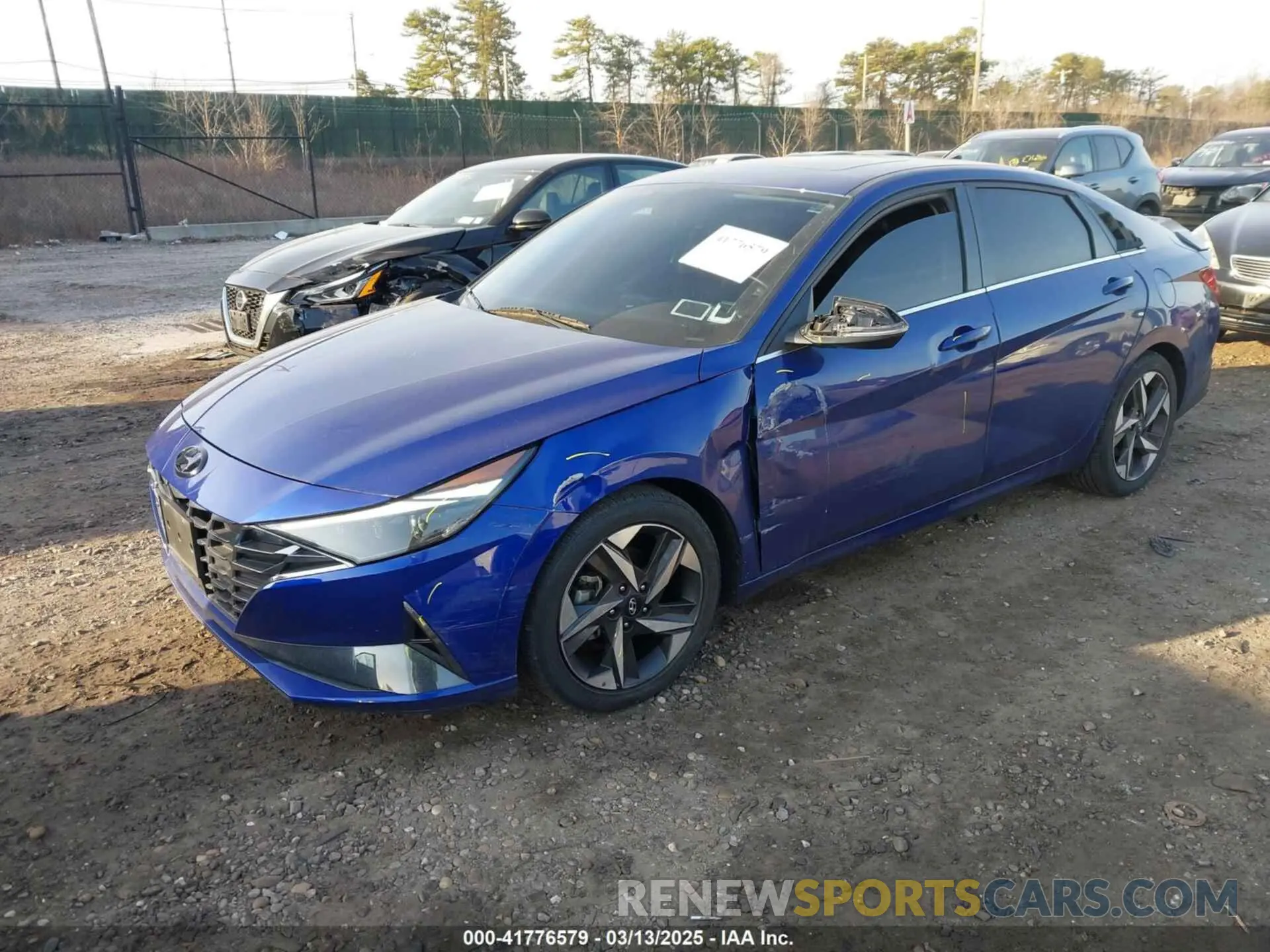 2 Photograph of a damaged car 5NPLP4AG6PH117798 HYUNDAI ELANTRA 2023