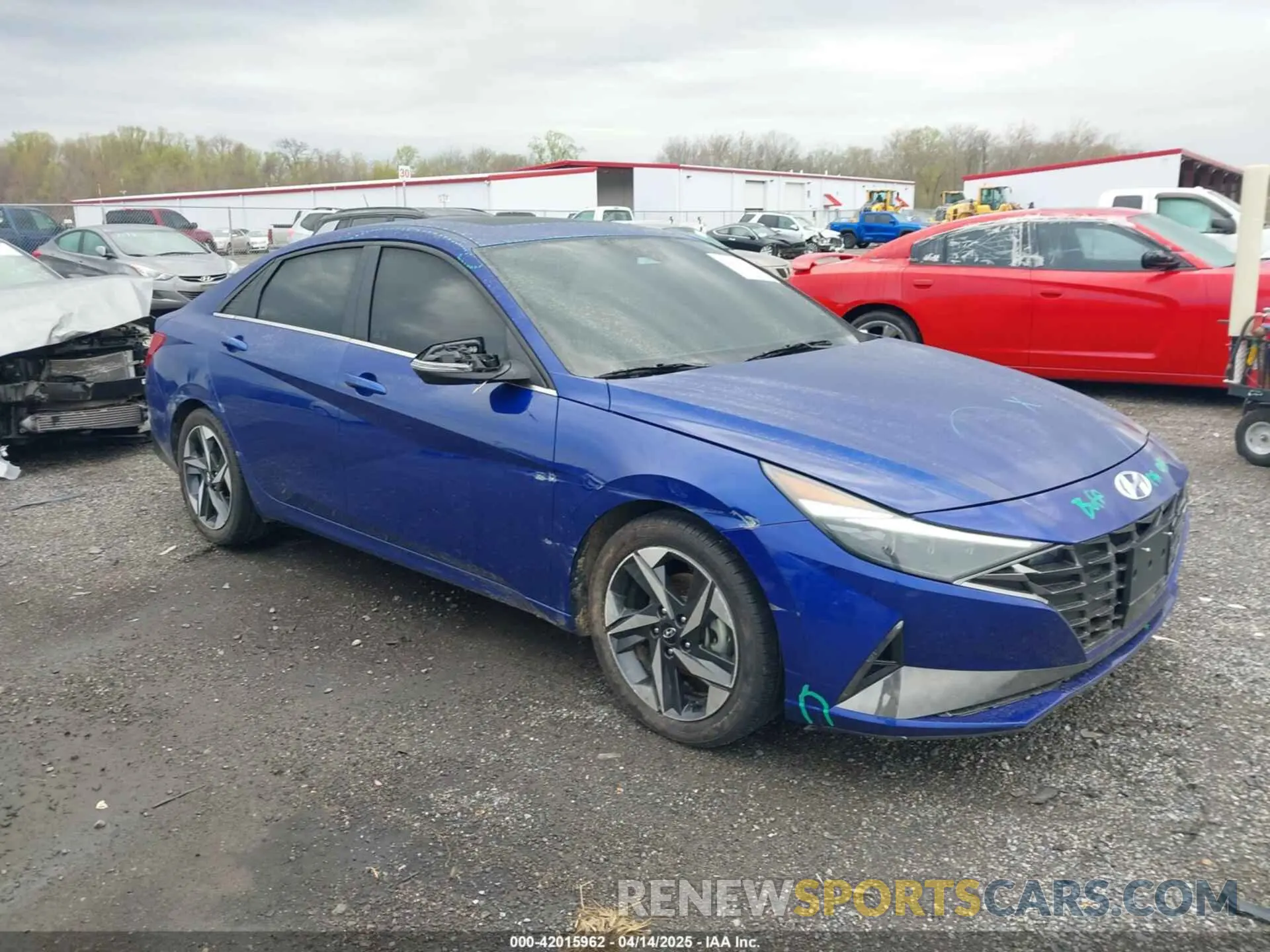 1 Photograph of a damaged car 5NPLP4AG7PH105417 HYUNDAI ELANTRA 2023