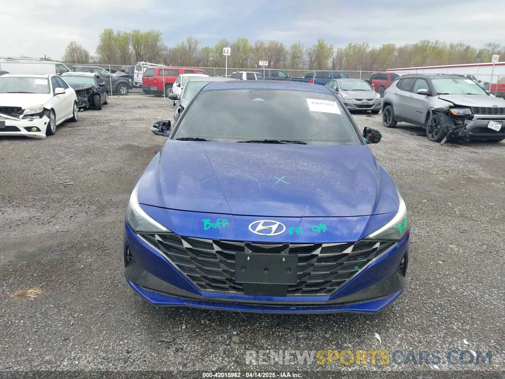 12 Photograph of a damaged car 5NPLP4AG7PH105417 HYUNDAI ELANTRA 2023