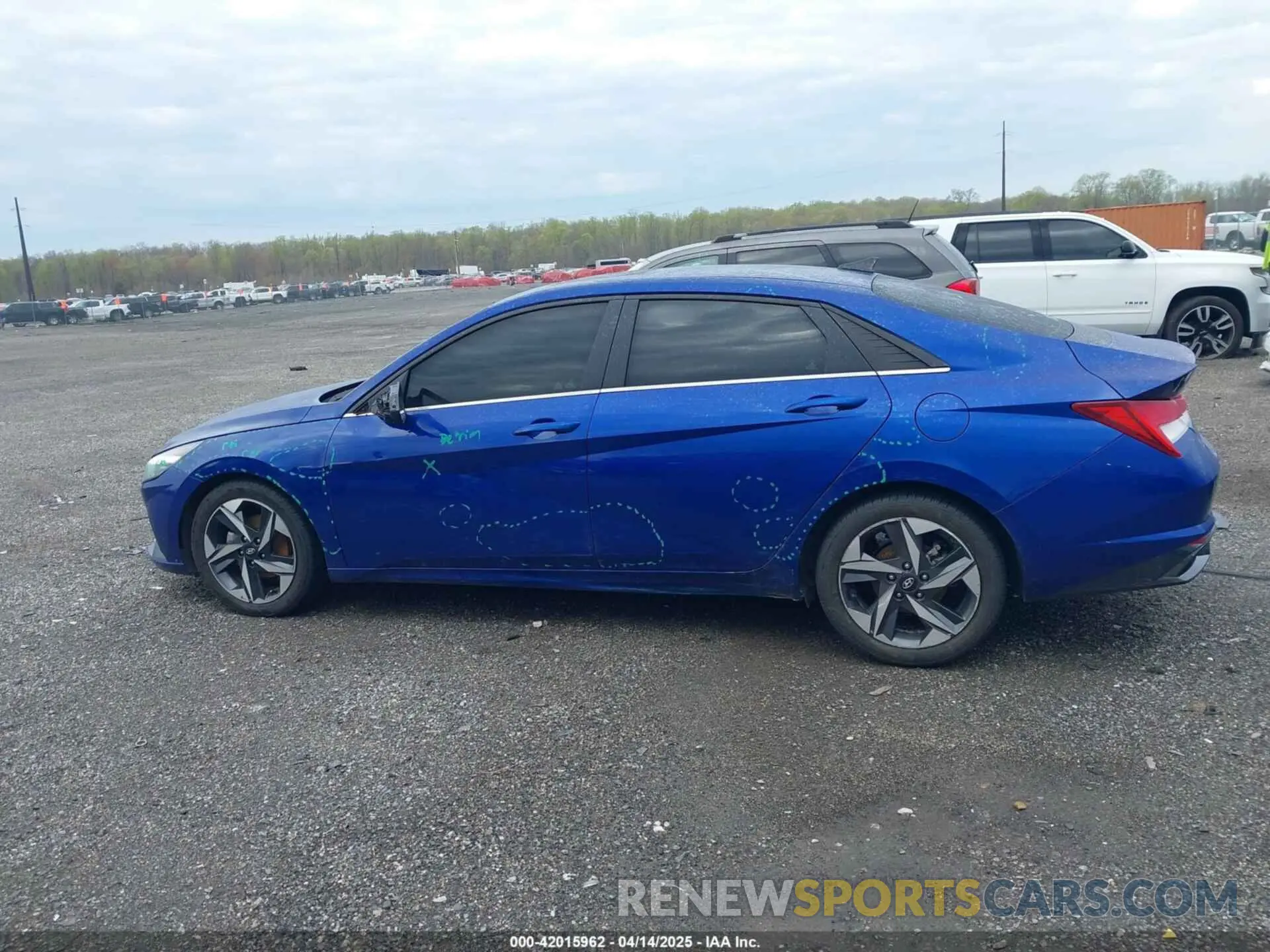 14 Photograph of a damaged car 5NPLP4AG7PH105417 HYUNDAI ELANTRA 2023