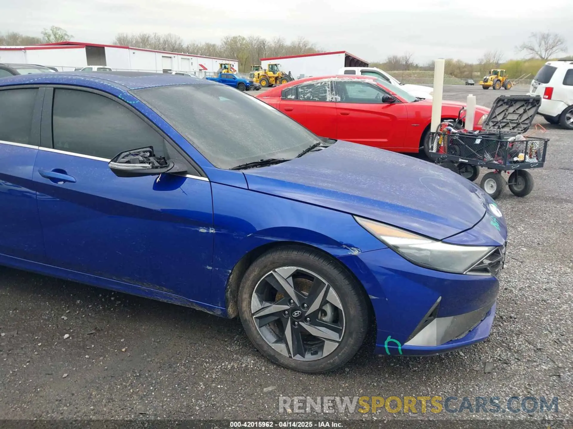 17 Photograph of a damaged car 5NPLP4AG7PH105417 HYUNDAI ELANTRA 2023