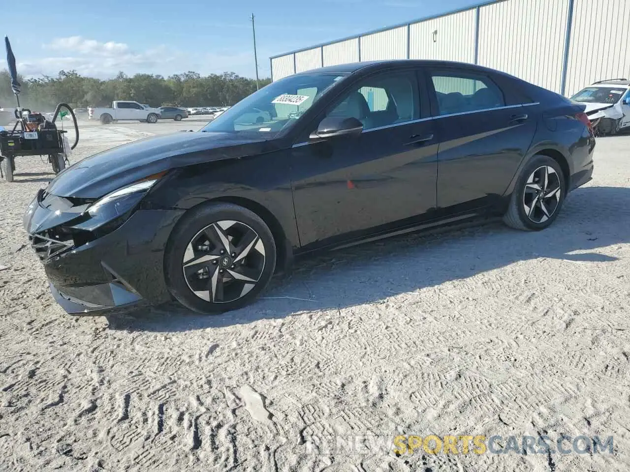 1 Photograph of a damaged car 5NPLP4AG8PH110996 HYUNDAI ELANTRA 2023