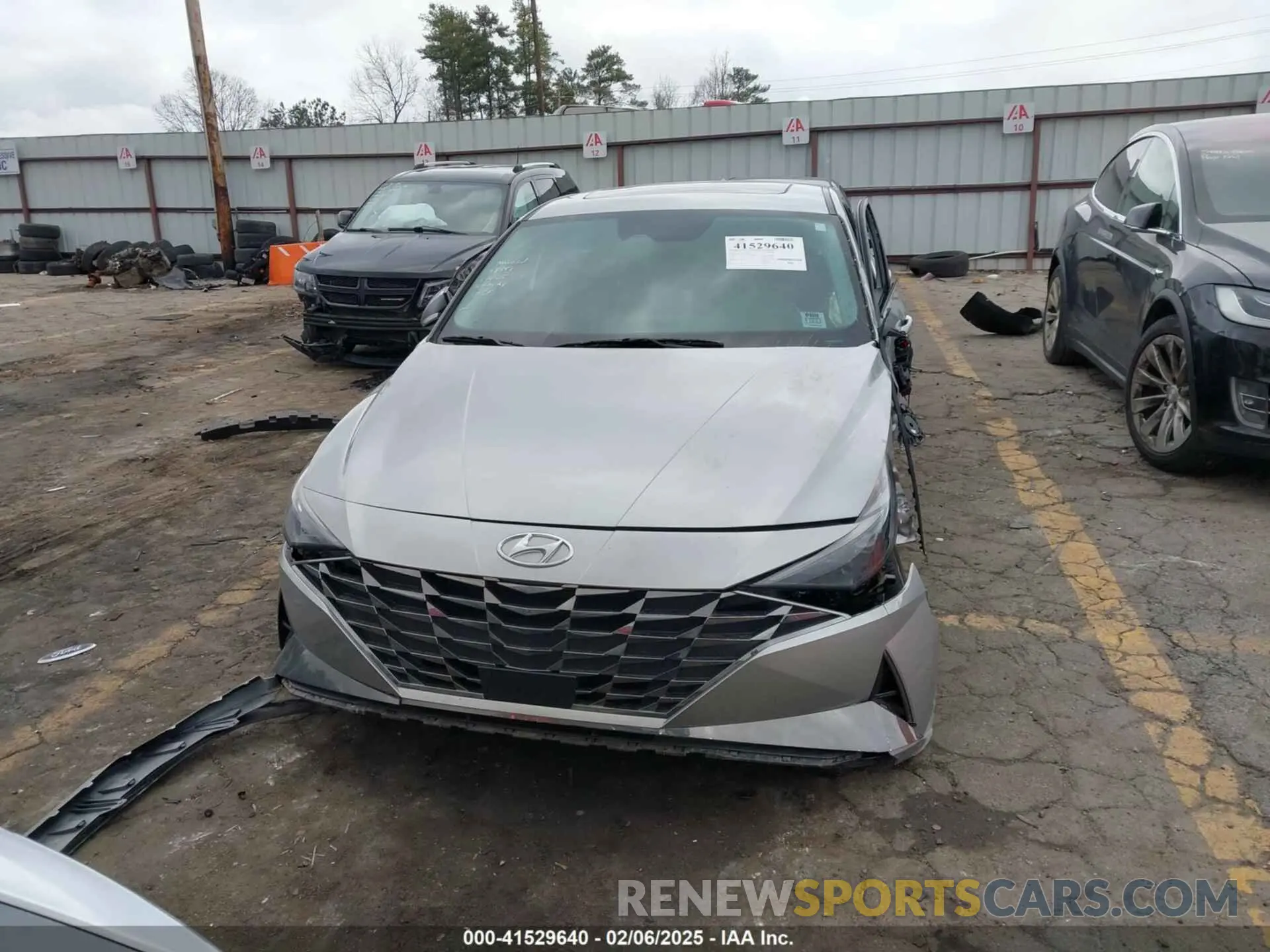 12 Photograph of a damaged car 5NPLP4AG8PH114305 HYUNDAI ELANTRA 2023