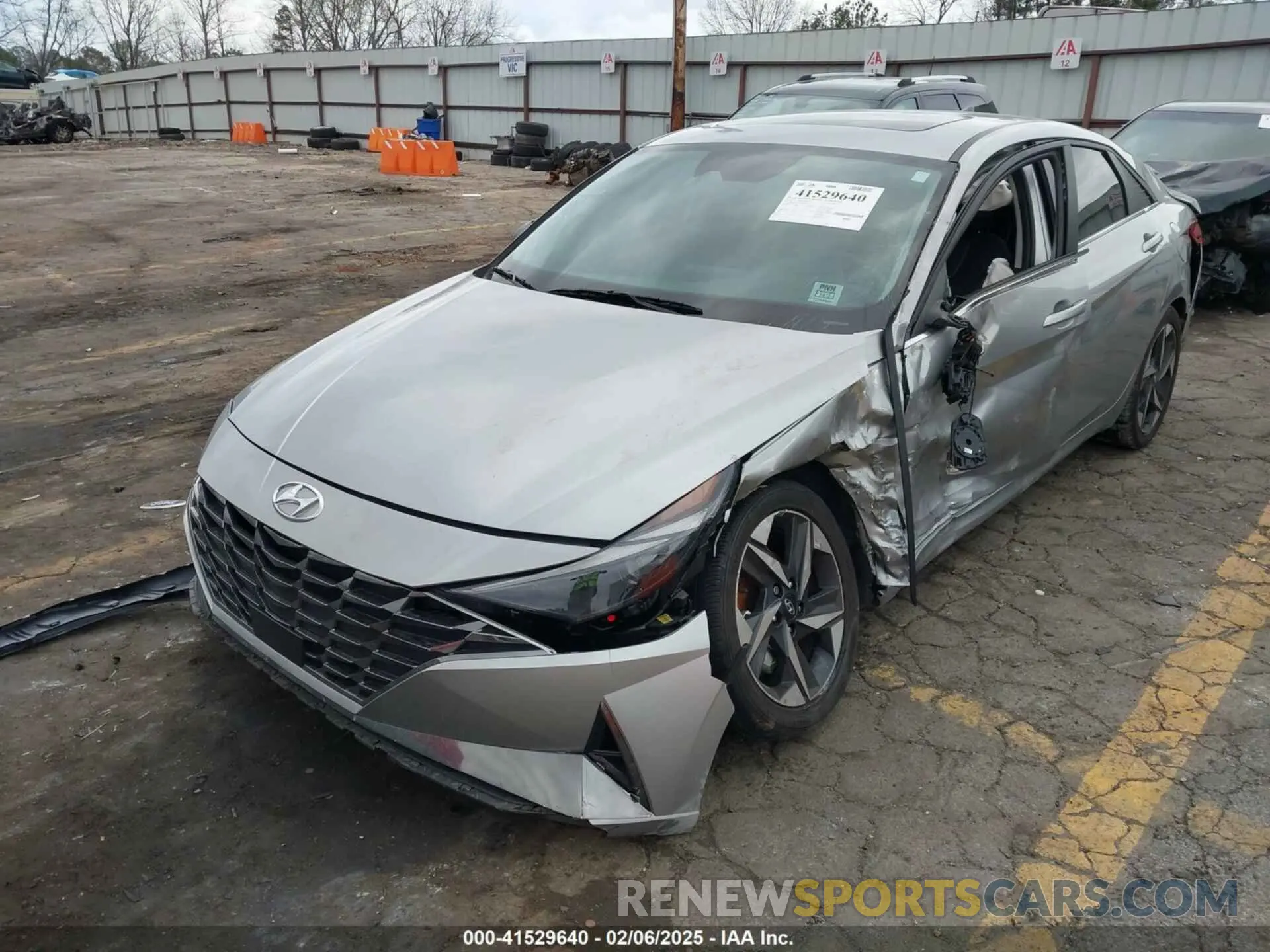 2 Photograph of a damaged car 5NPLP4AG8PH114305 HYUNDAI ELANTRA 2023