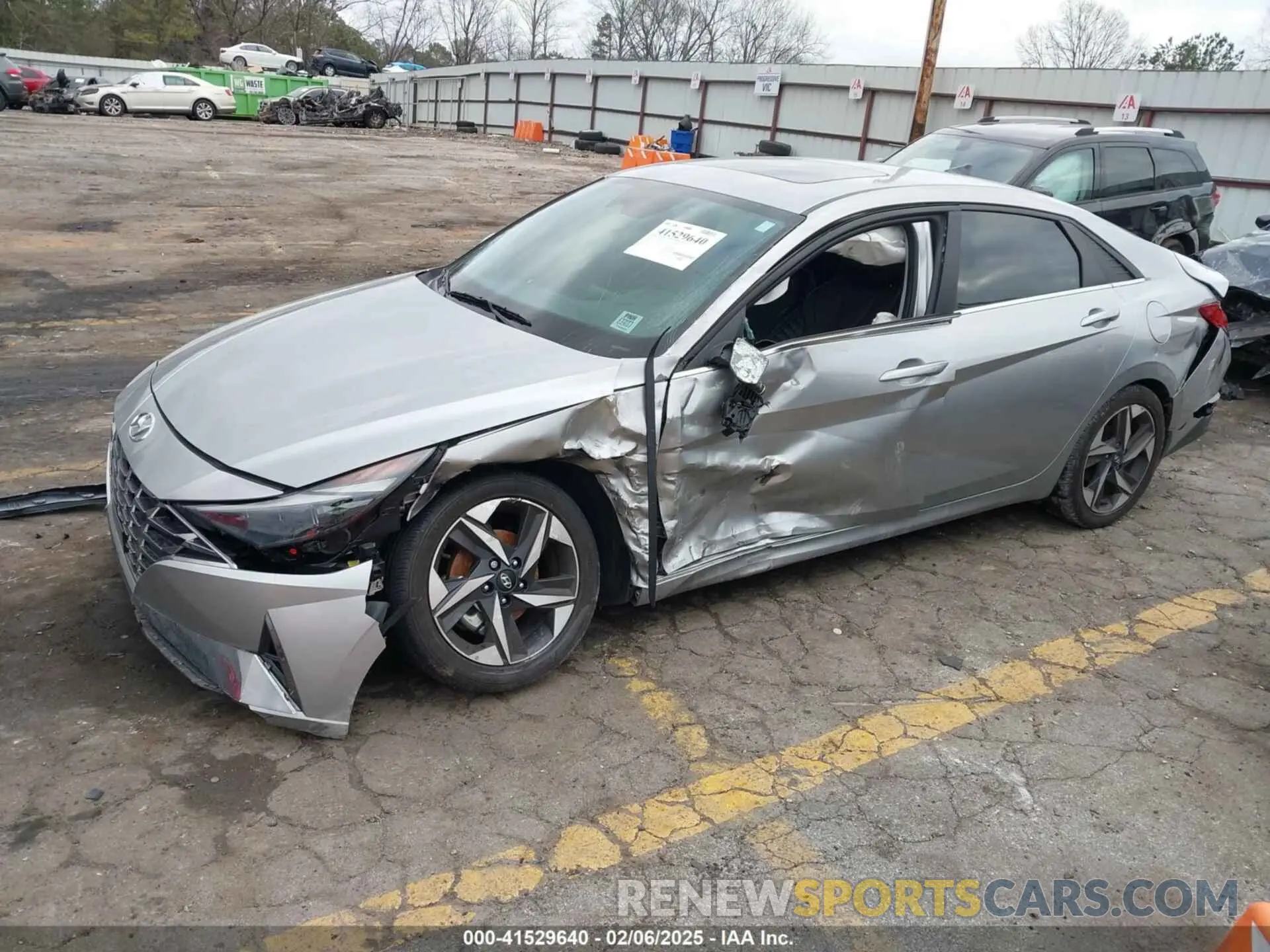6 Photograph of a damaged car 5NPLP4AG8PH114305 HYUNDAI ELANTRA 2023
