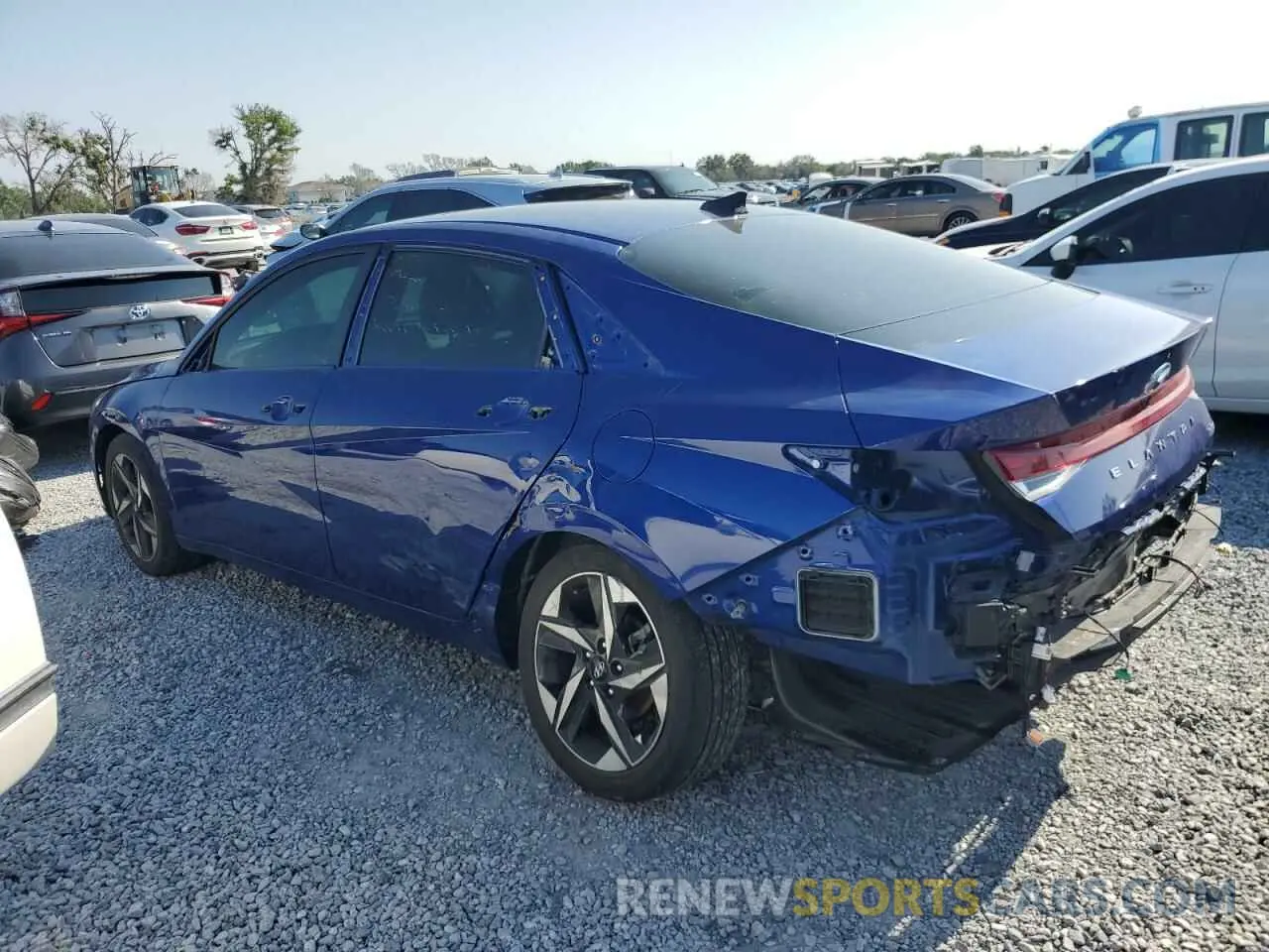 2 Photograph of a damaged car 5NPLP4AG9PH097093 HYUNDAI ELANTRA 2023