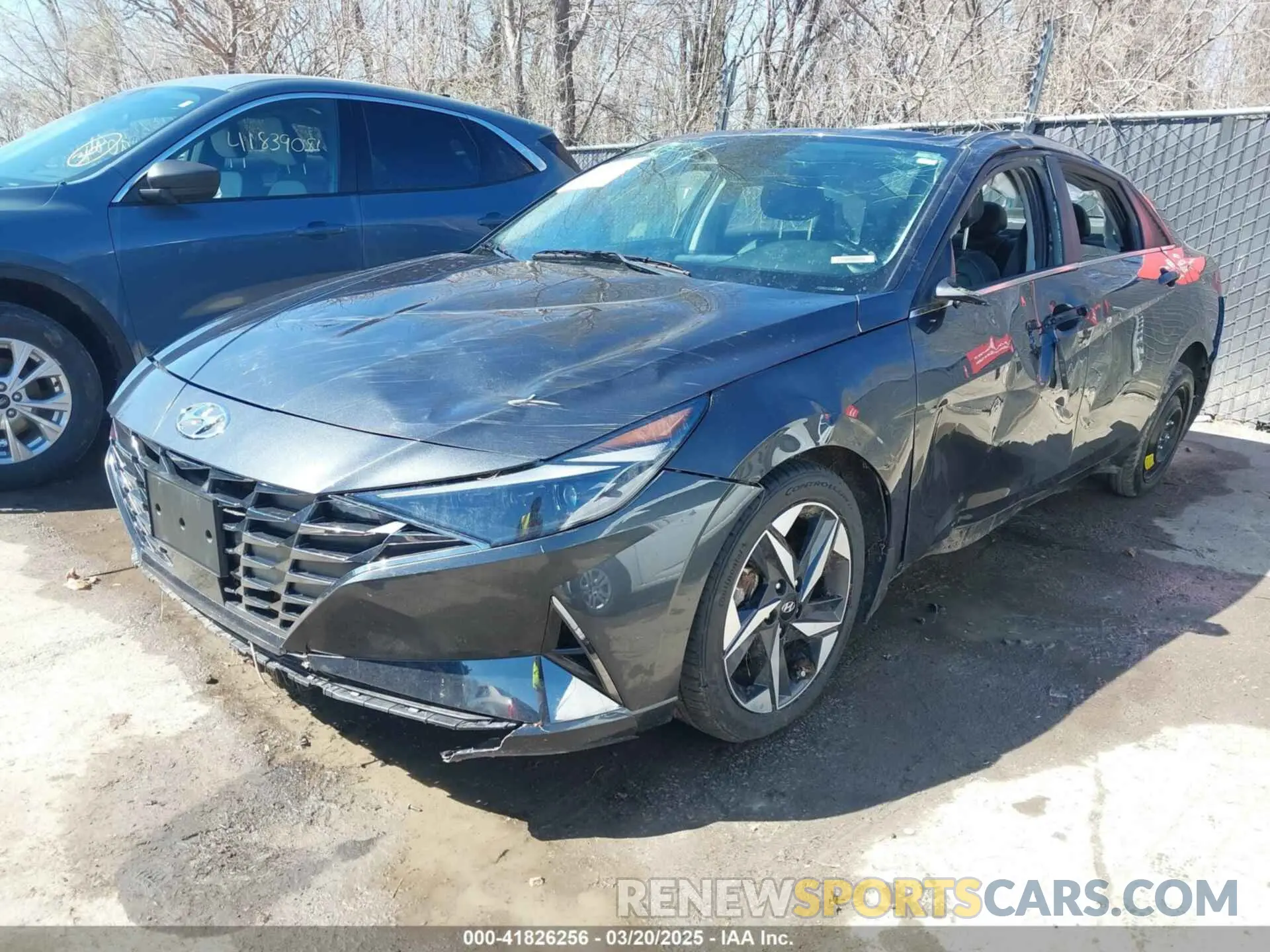 2 Photograph of a damaged car 5NPLP4AG9PH109100 HYUNDAI ELANTRA 2023