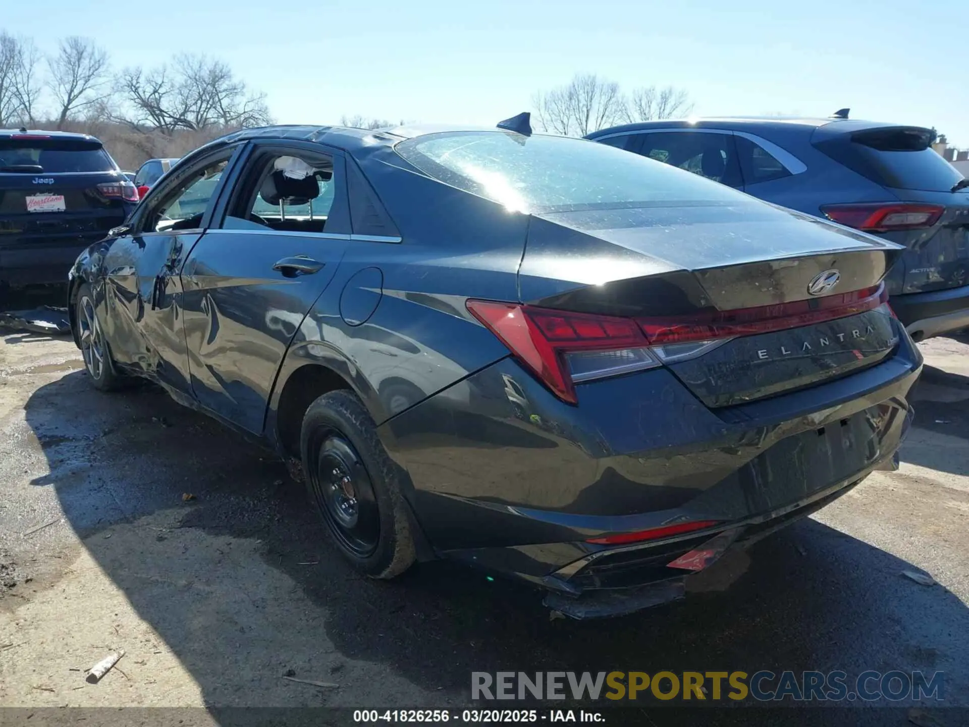3 Photograph of a damaged car 5NPLP4AG9PH109100 HYUNDAI ELANTRA 2023