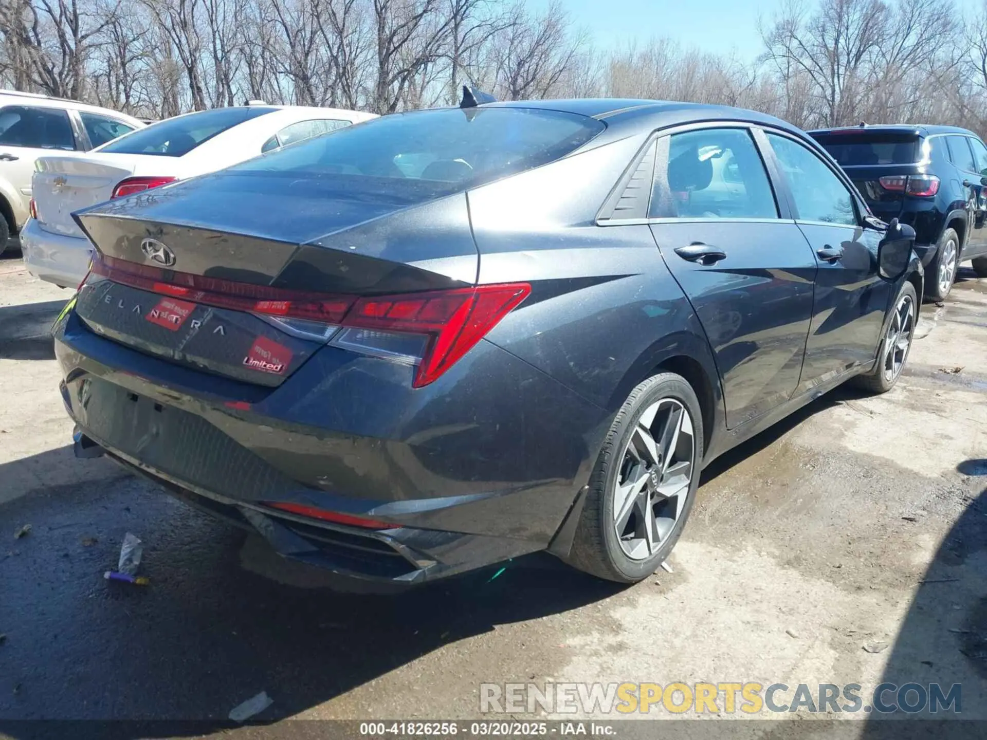4 Photograph of a damaged car 5NPLP4AG9PH109100 HYUNDAI ELANTRA 2023