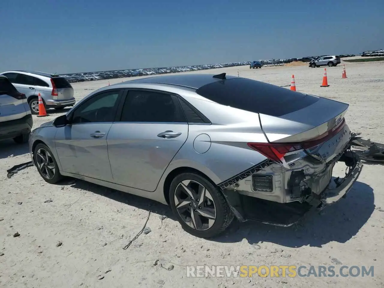 2 Photograph of a damaged car 5NPLP4AG9PH114622 HYUNDAI ELANTRA 2023