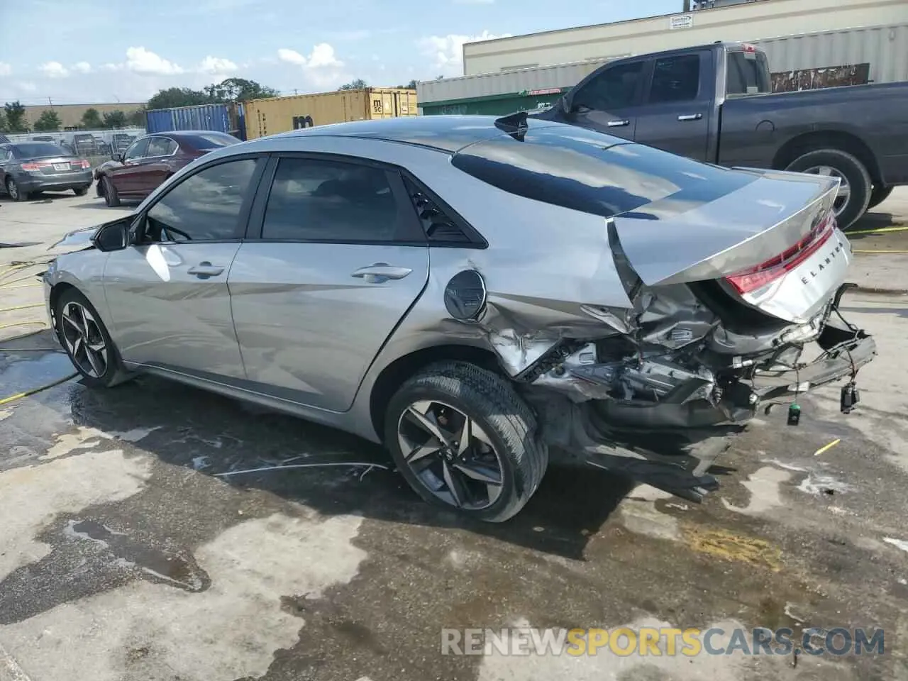 2 Photograph of a damaged car 5NPLP4AGXPH089813 HYUNDAI ELANTRA 2023