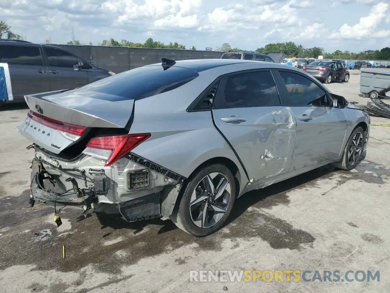 3 Photograph of a damaged car 5NPLP4AGXPH089813 HYUNDAI ELANTRA 2023