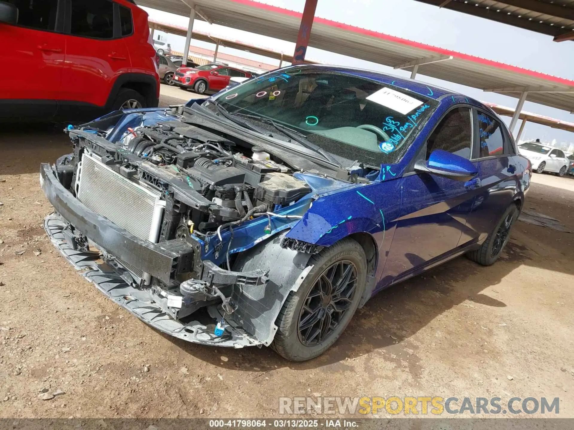 18 Photograph of a damaged car 5NPLS4AG0PH090158 HYUNDAI ELANTRA 2023
