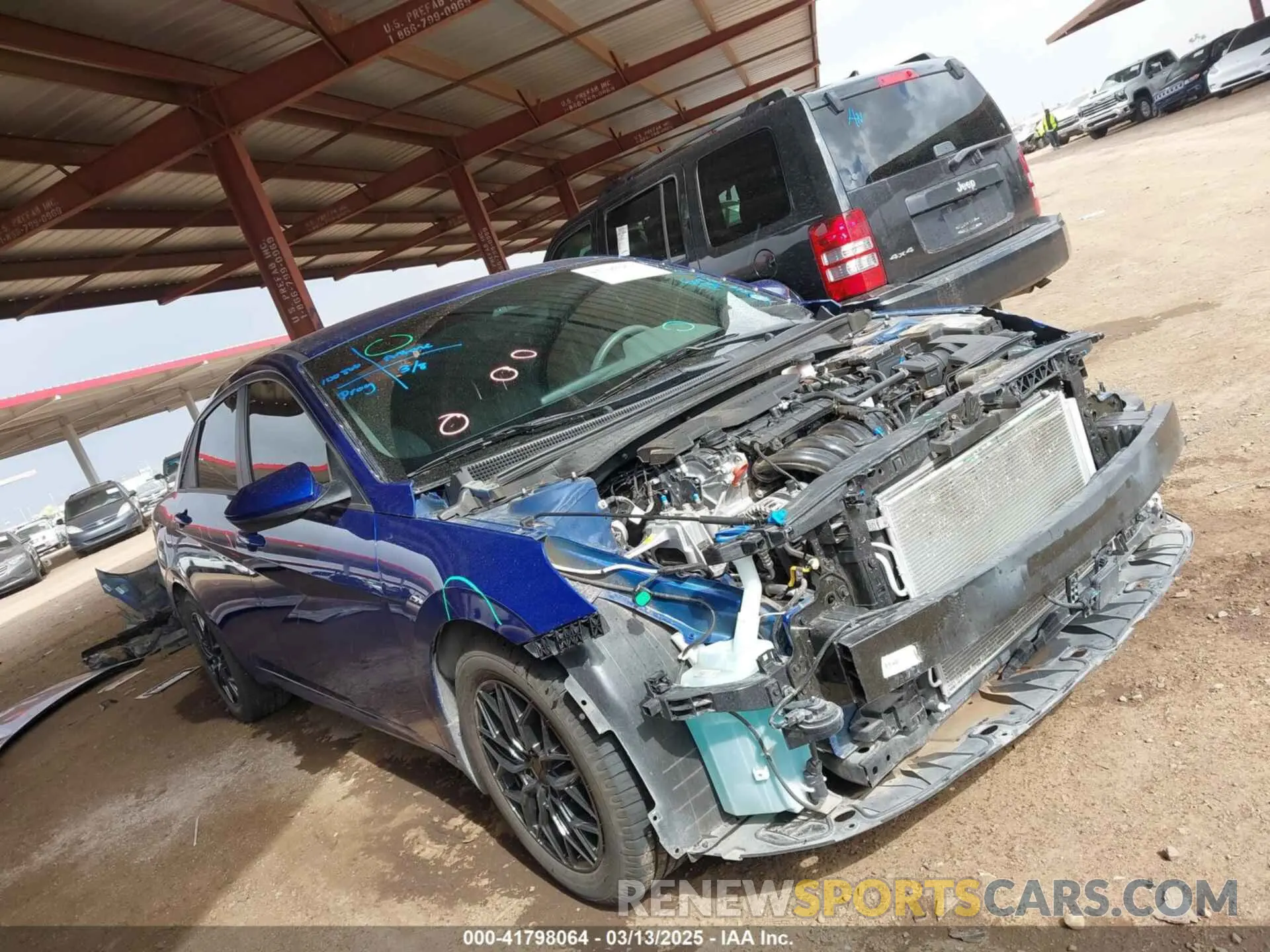 19 Photograph of a damaged car 5NPLS4AG0PH090158 HYUNDAI ELANTRA 2023