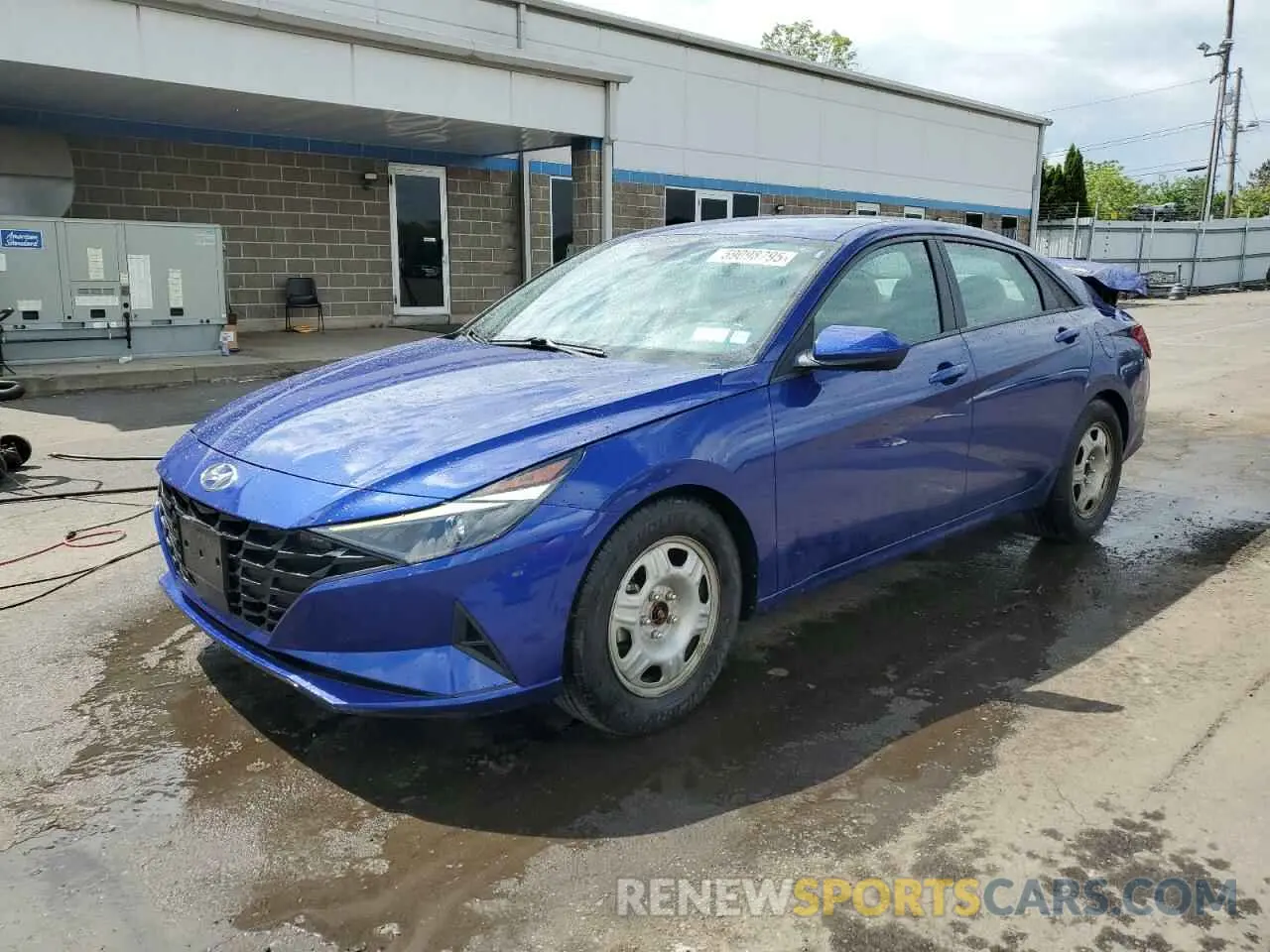 1 Photograph of a damaged car 5NPLS4AG0PH090564 HYUNDAI ELANTRA 2023