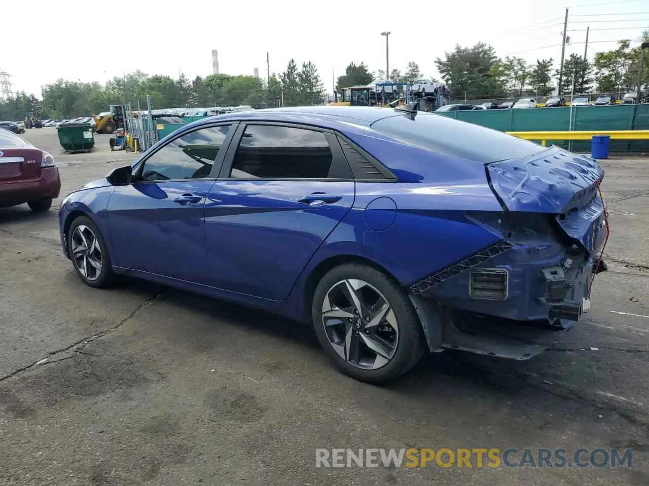 2 Photograph of a damaged car 5NPLS4AG0PH092332 HYUNDAI ELANTRA 2023