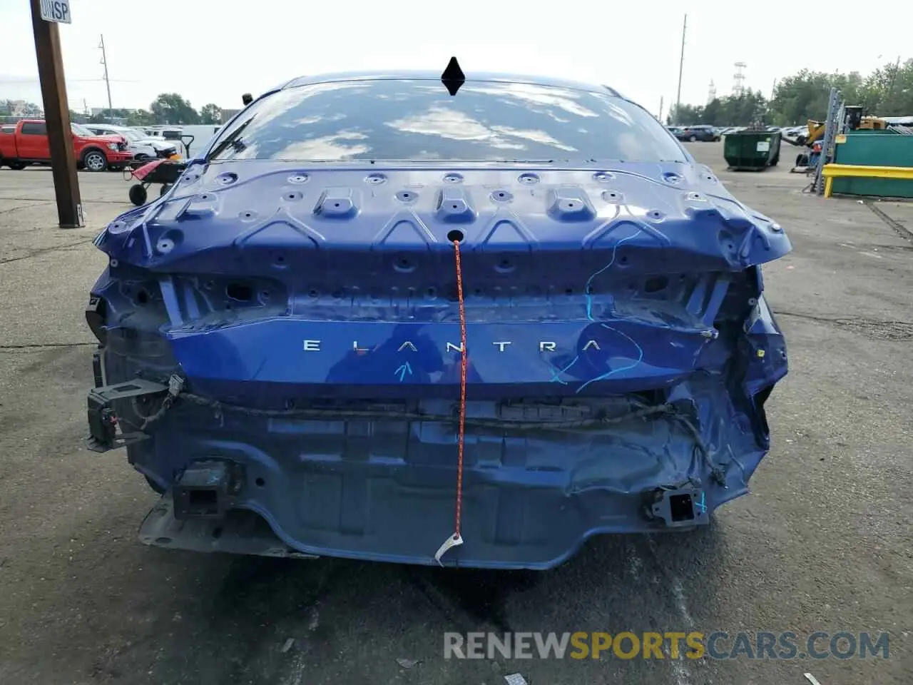 6 Photograph of a damaged car 5NPLS4AG0PH092332 HYUNDAI ELANTRA 2023