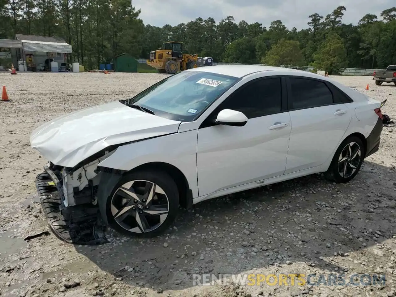 1 Photograph of a damaged car 5NPLS4AG0PH103099 HYUNDAI ELANTRA 2023