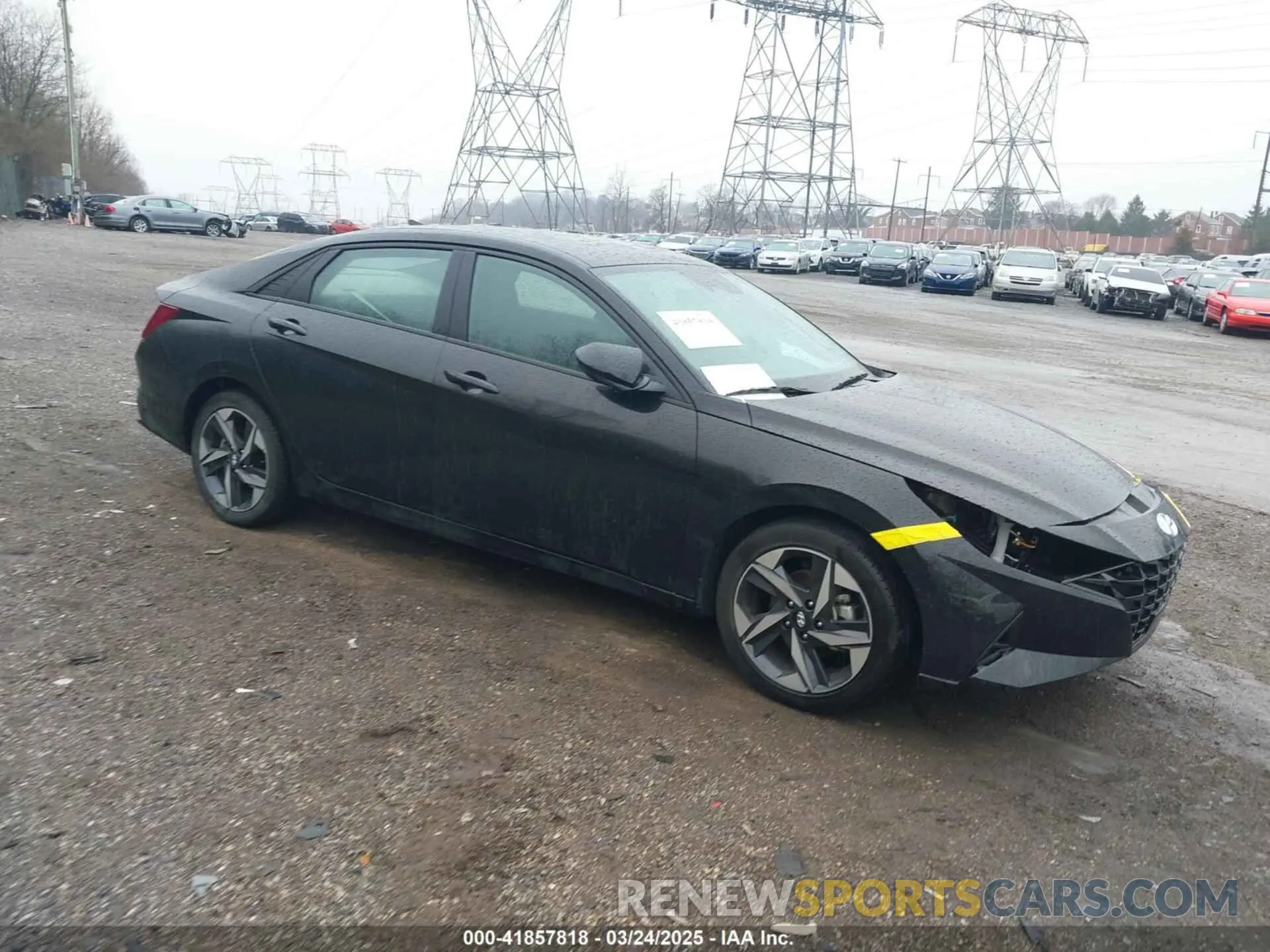 1 Photograph of a damaged car 5NPLS4AG0PH106097 HYUNDAI ELANTRA 2023