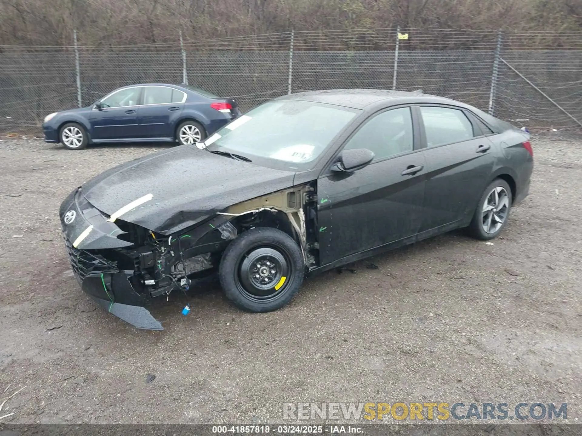 2 Photograph of a damaged car 5NPLS4AG0PH106097 HYUNDAI ELANTRA 2023