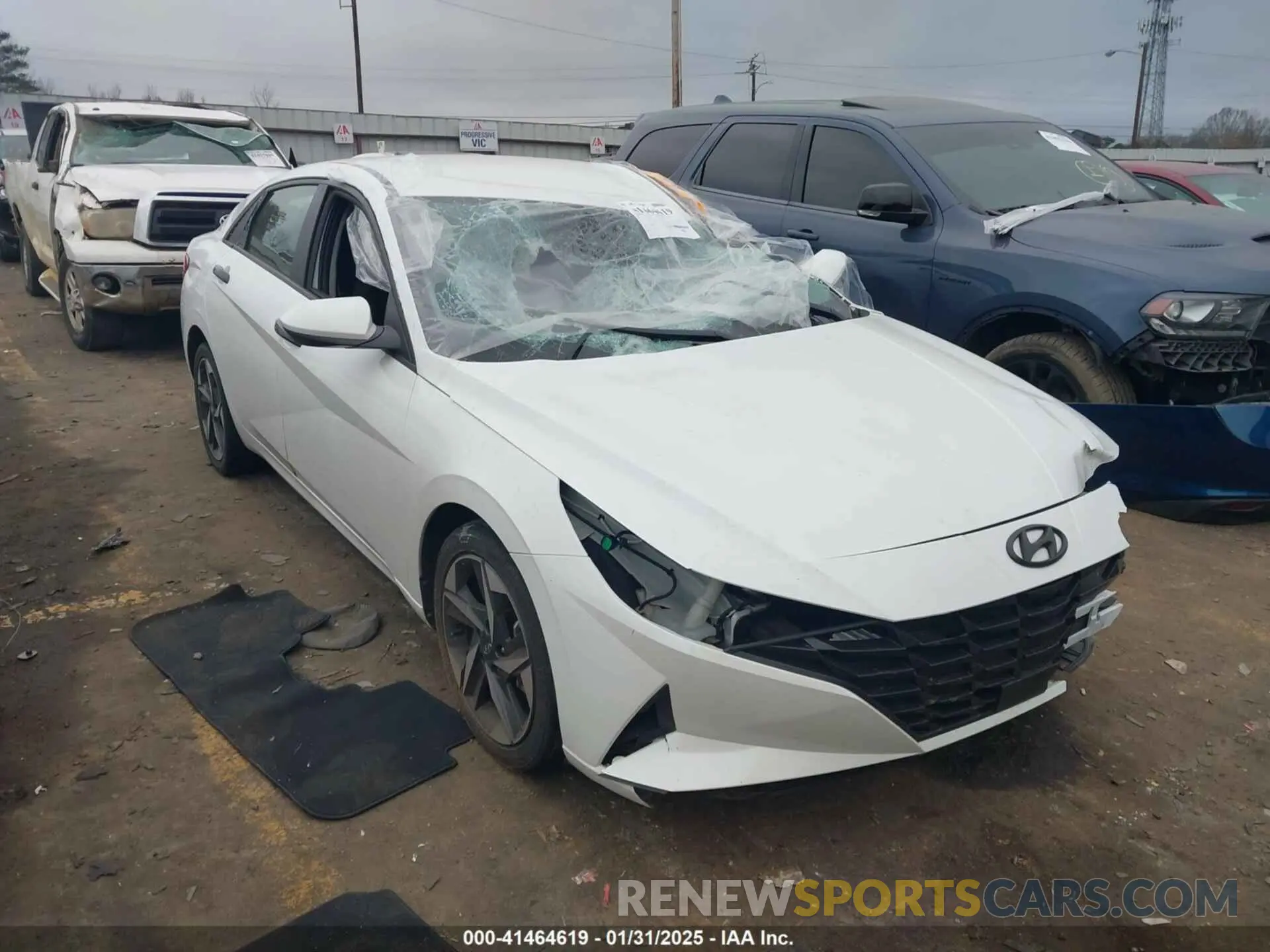 1 Photograph of a damaged car 5NPLS4AG1PH086524 HYUNDAI ELANTRA 2023