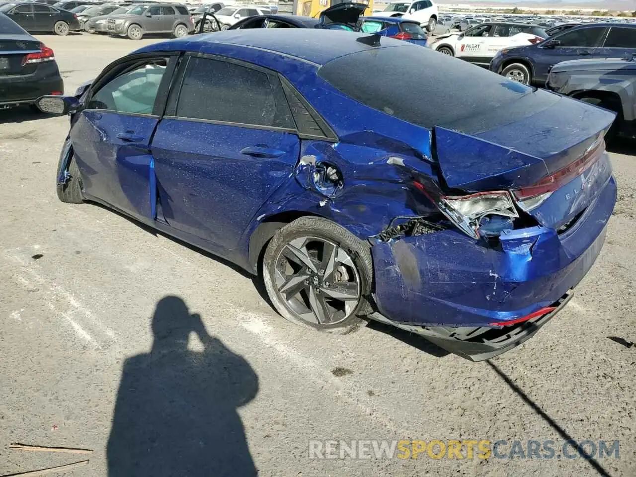 2 Photograph of a damaged car 5NPLS4AG1PH091724 HYUNDAI ELANTRA 2023