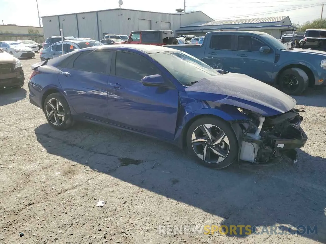 4 Photograph of a damaged car 5NPLS4AG1PH091724 HYUNDAI ELANTRA 2023