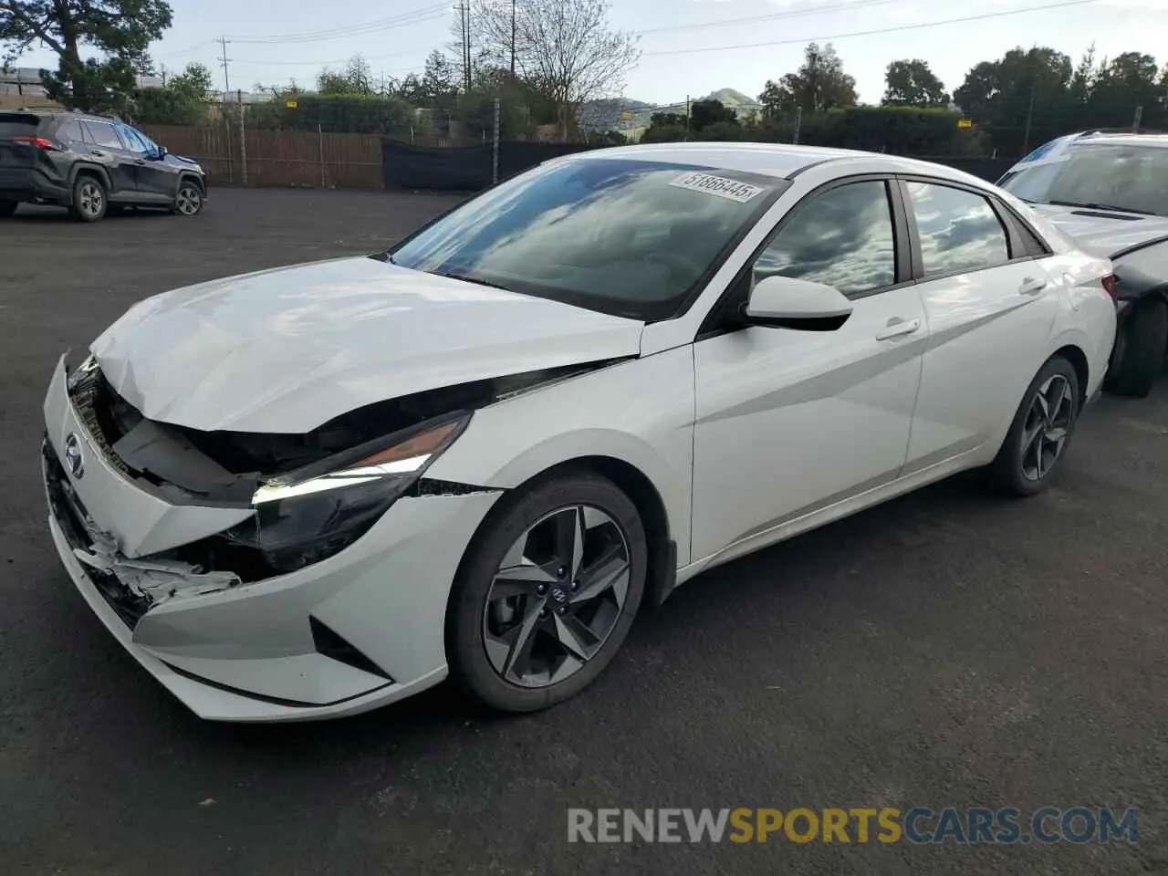 1 Photograph of a damaged car 5NPLS4AG1PH097877 HYUNDAI ELANTRA 2023